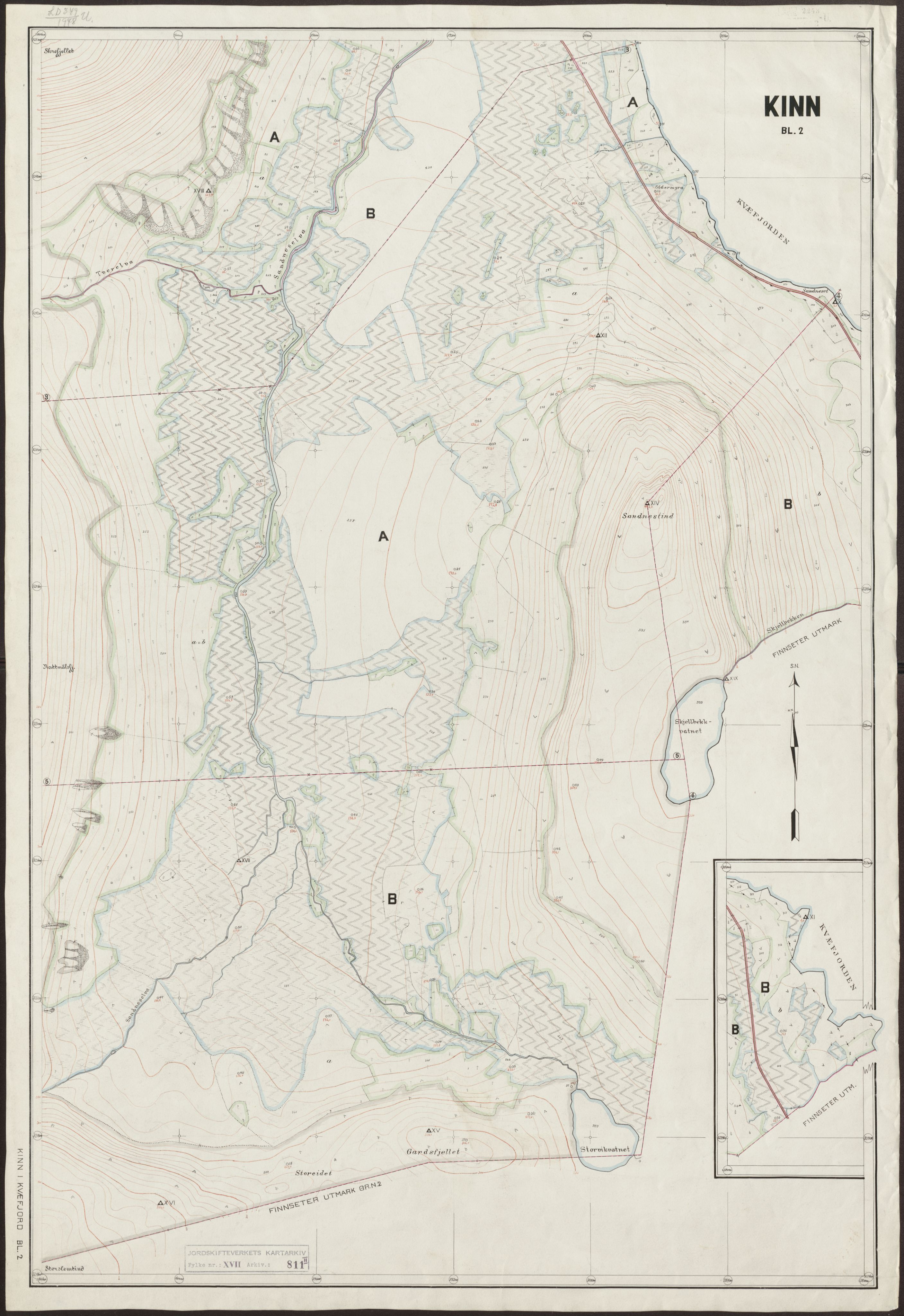 Jordskifteverkets kartarkiv, RA/S-3929/T, 1859-1988, p. 961