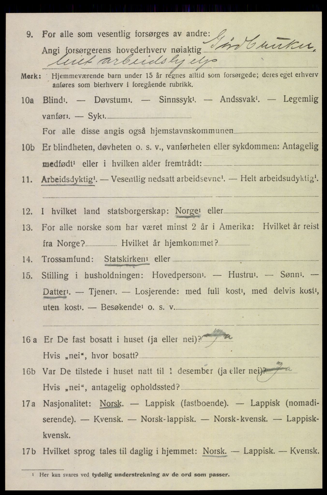 SAT, 1920 census for Inderøy, 1920, p. 6036