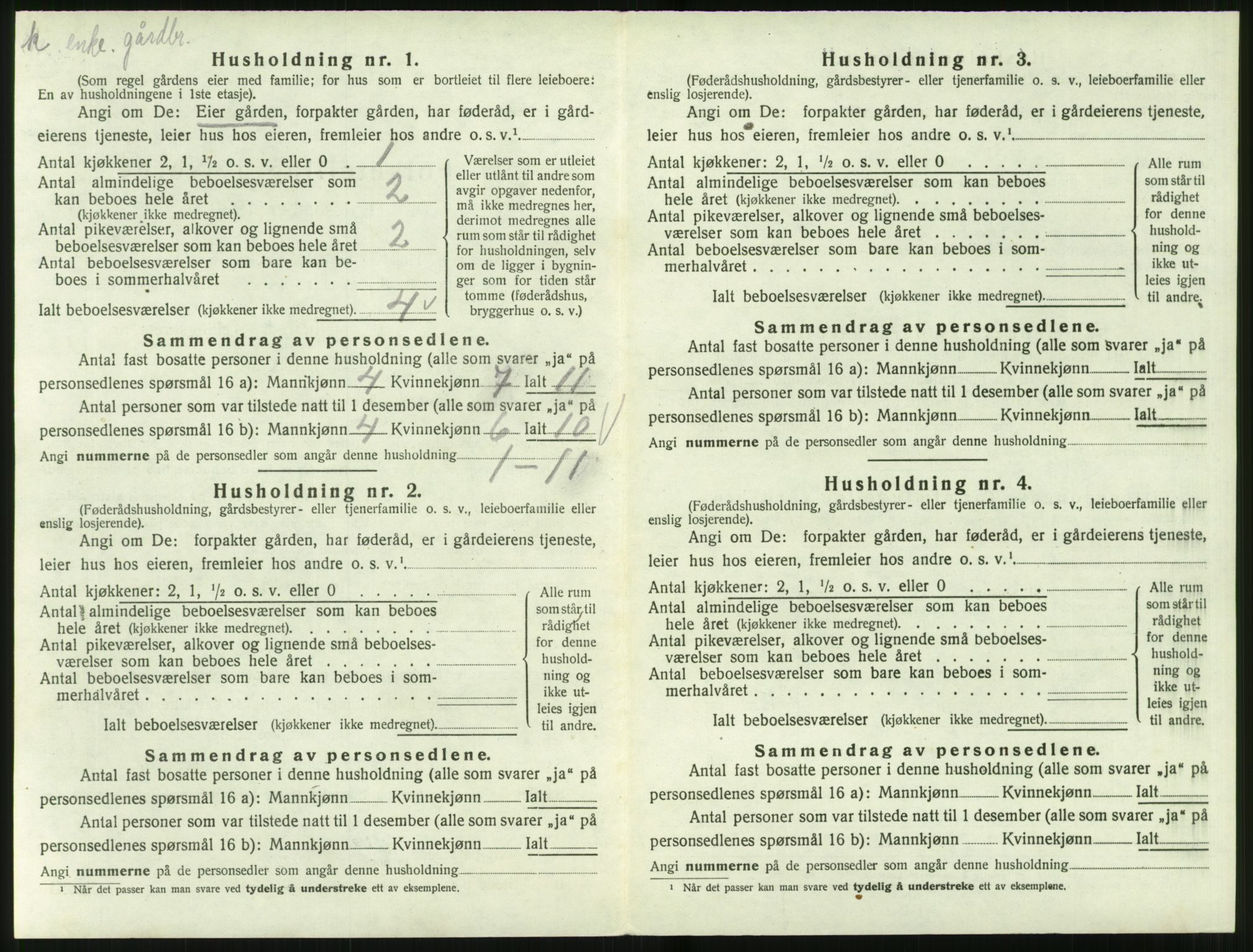 SAT, 1920 census for Vartdal, 1920, p. 80