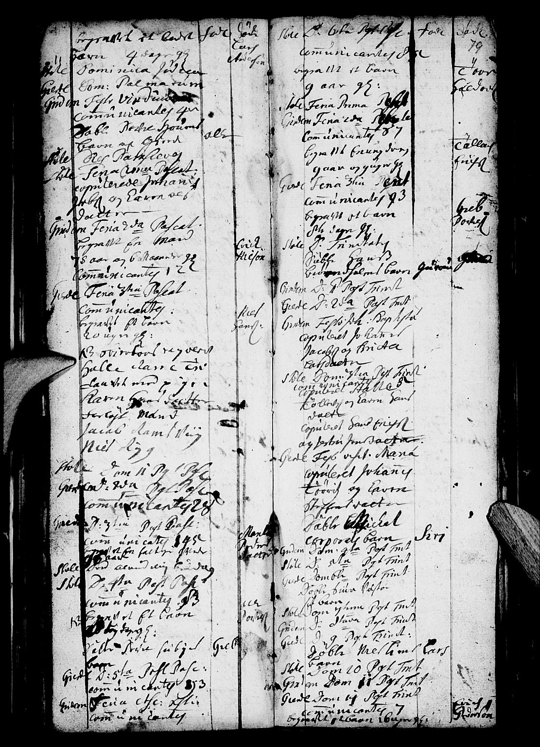 Etne sokneprestembete, AV/SAB-A-75001/H/Haa: Parish register (official) no. A 1, 1715-1741, p. 79