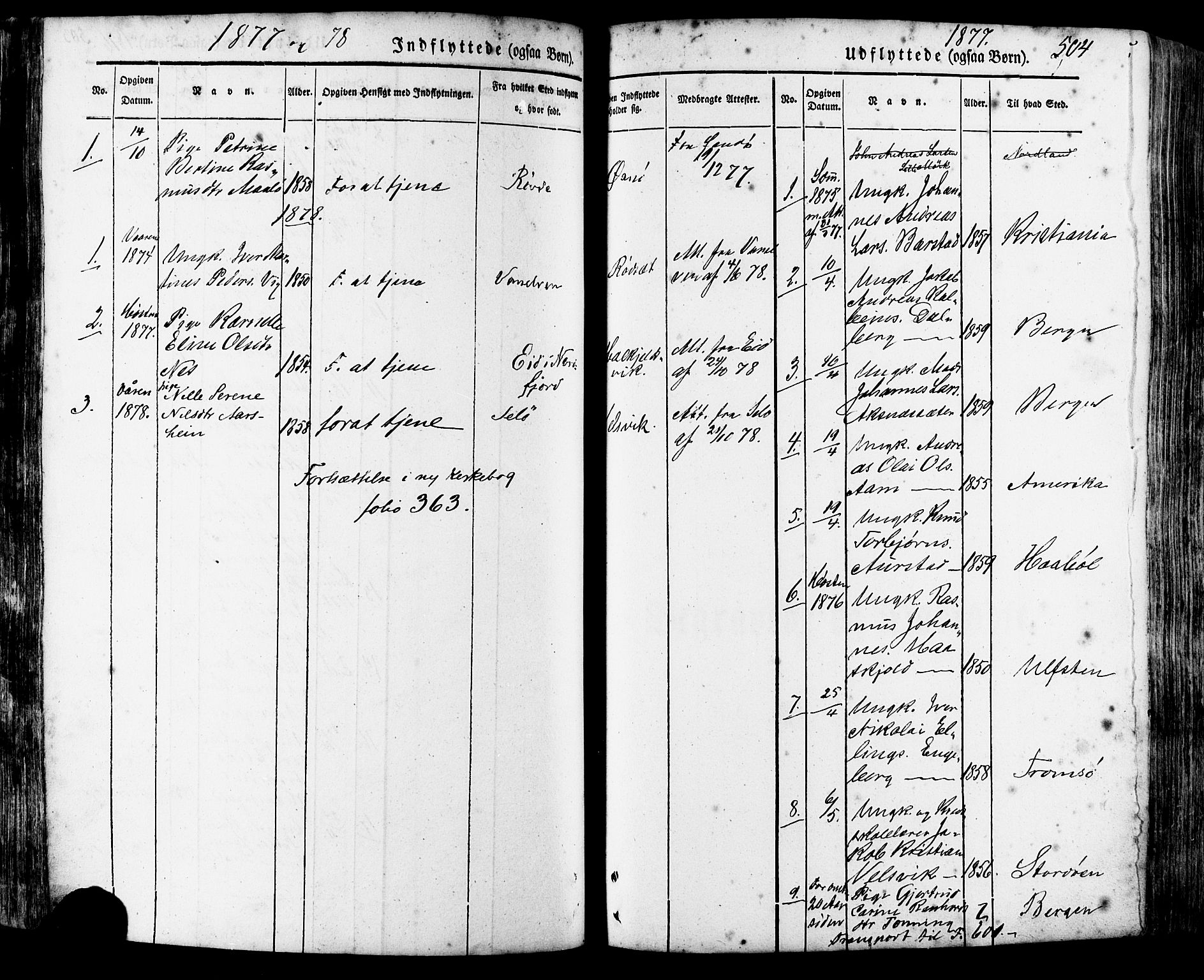Ministerialprotokoller, klokkerbøker og fødselsregistre - Møre og Romsdal, SAT/A-1454/511/L0140: Parish register (official) no. 511A07, 1851-1878, p. 504