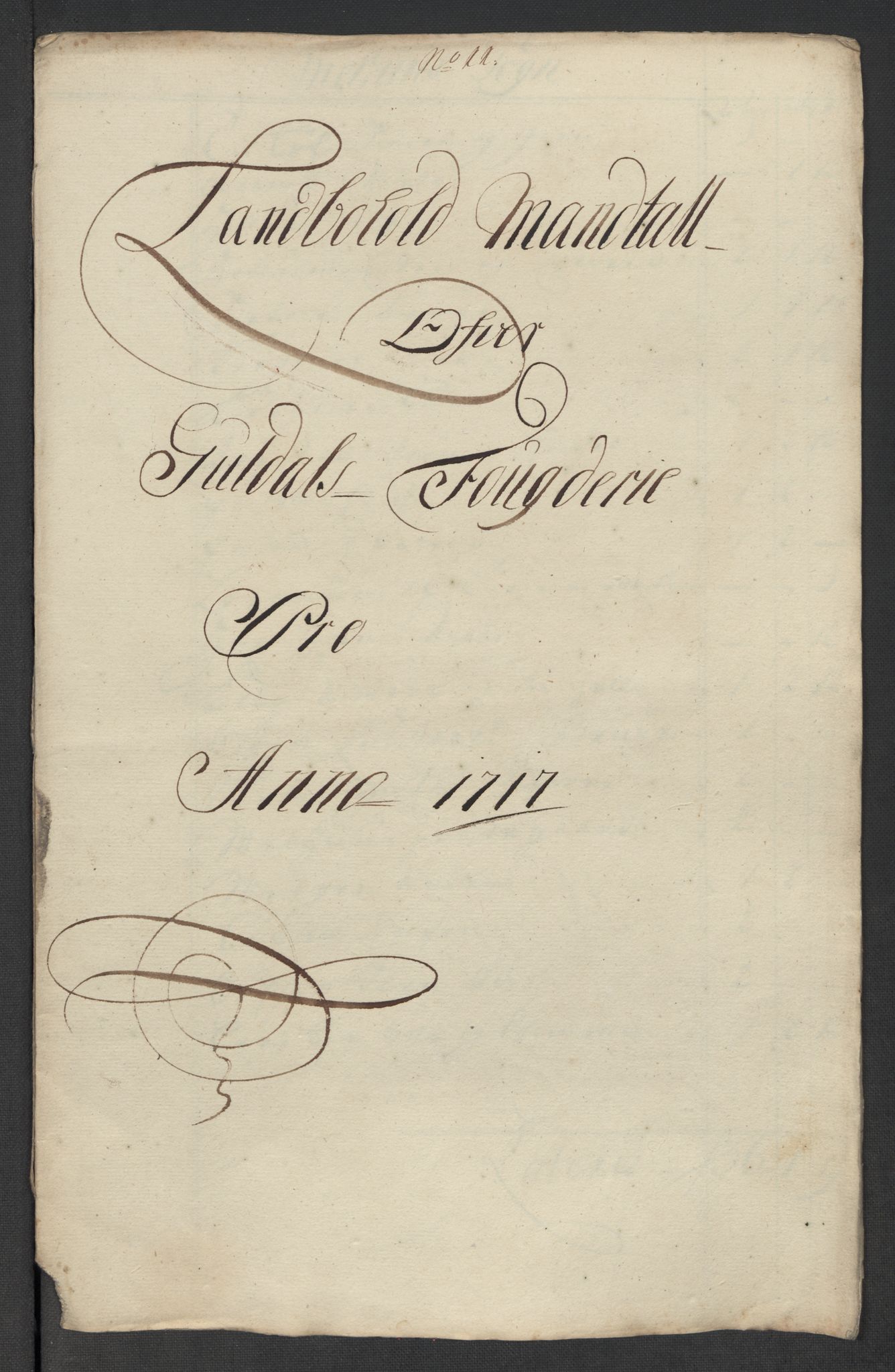 Rentekammeret inntil 1814, Reviderte regnskaper, Fogderegnskap, RA/EA-4092/R60/L3969: Fogderegnskap Orkdal og Gauldal, 1717, p. 400