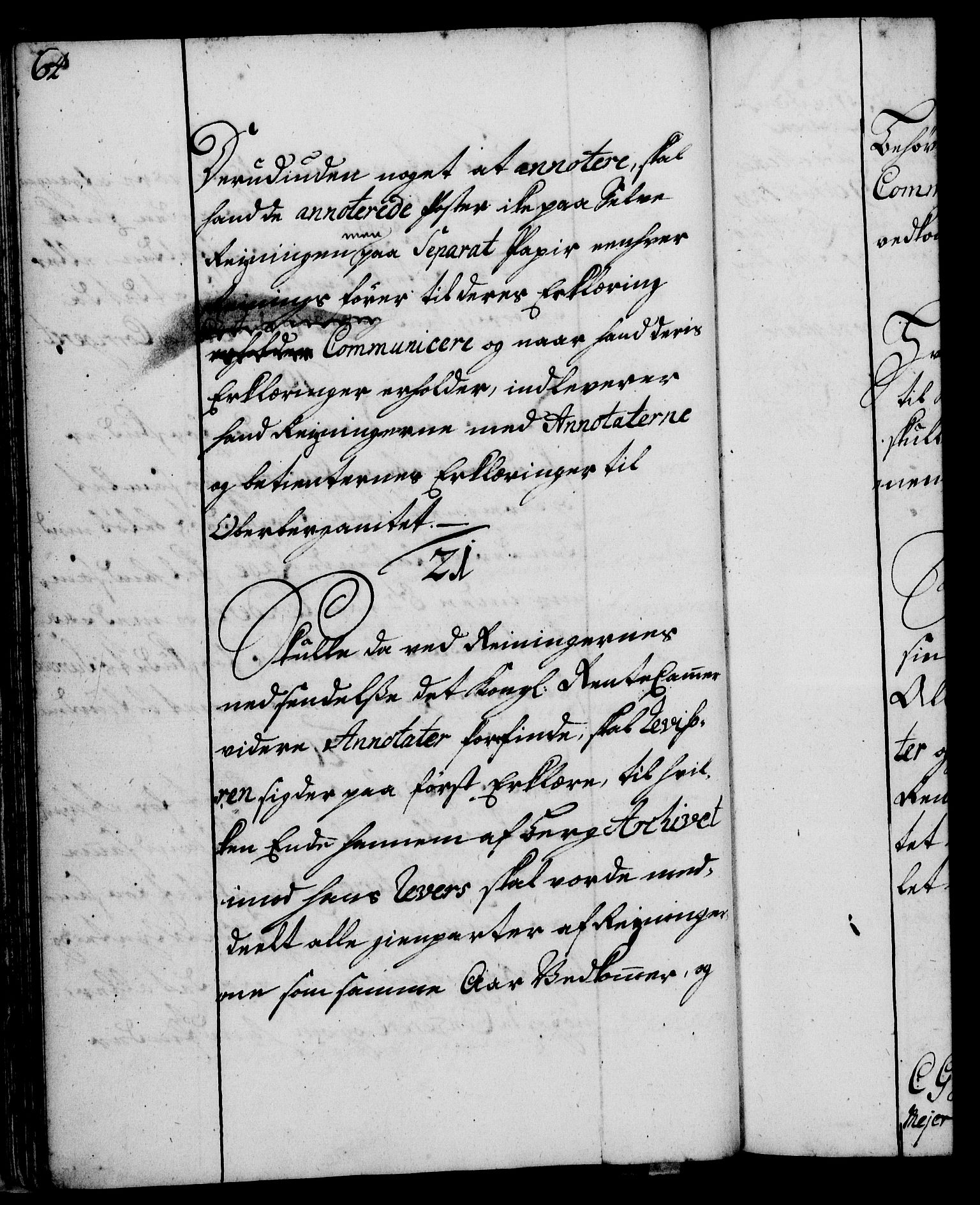 Rentekammeret, Kammerkanselliet, RA/EA-3111/G/Gg/Ggi/L0002: Norsk instruksjonsprotokoll med register (merket RK 53.35), 1729-1751, p. 64