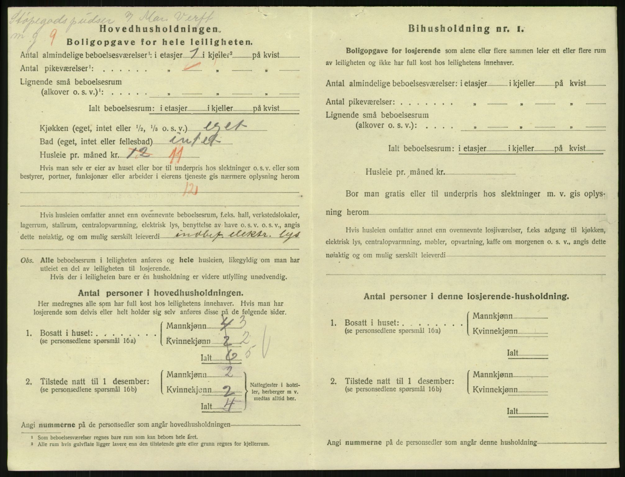 SAKO, 1920 census for Horten, 1920, p. 7642