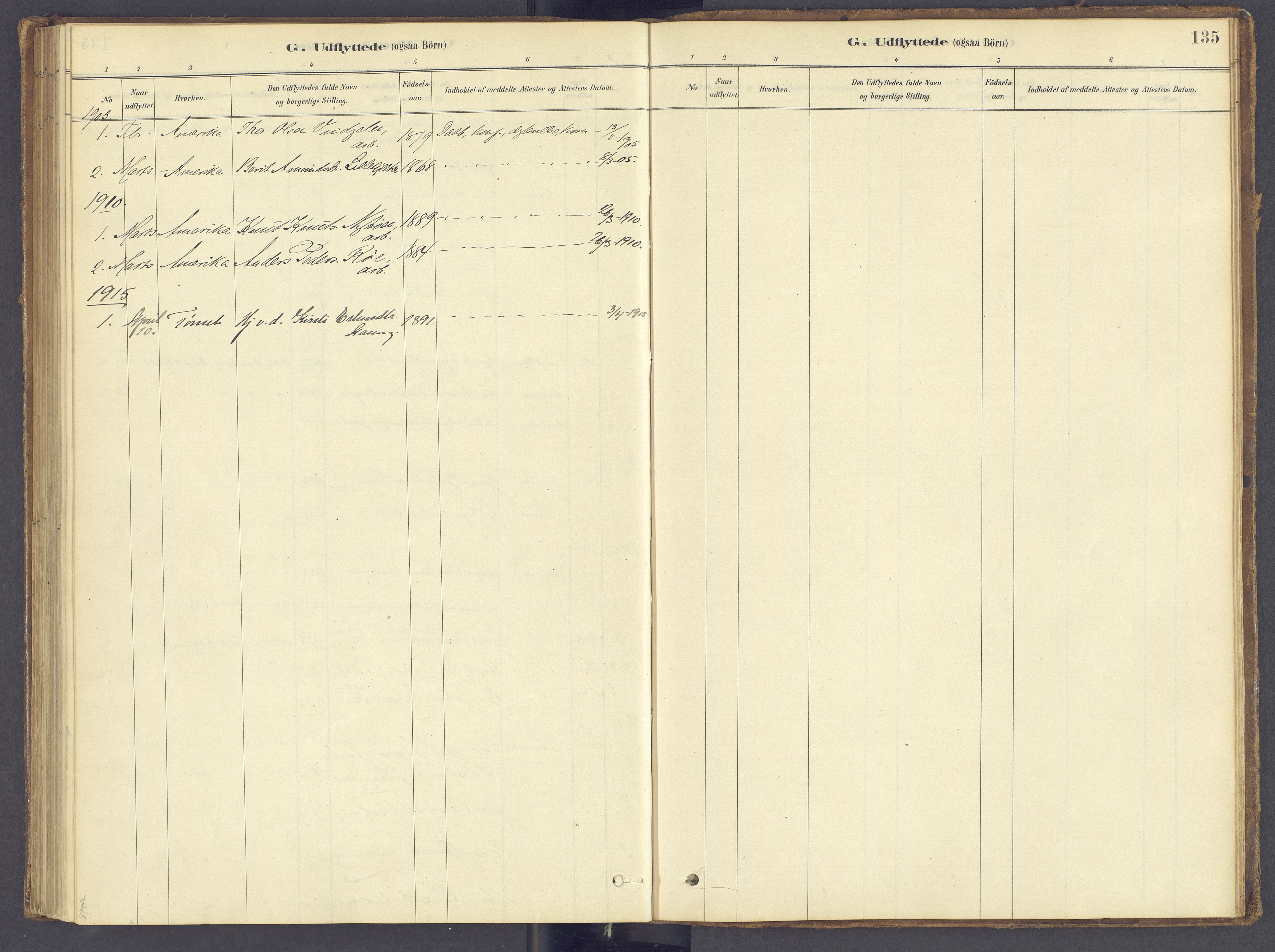 Tolga prestekontor, SAH/PREST-062/K/L0012: Parish register (official) no. 12, 1877-1925, p. 135