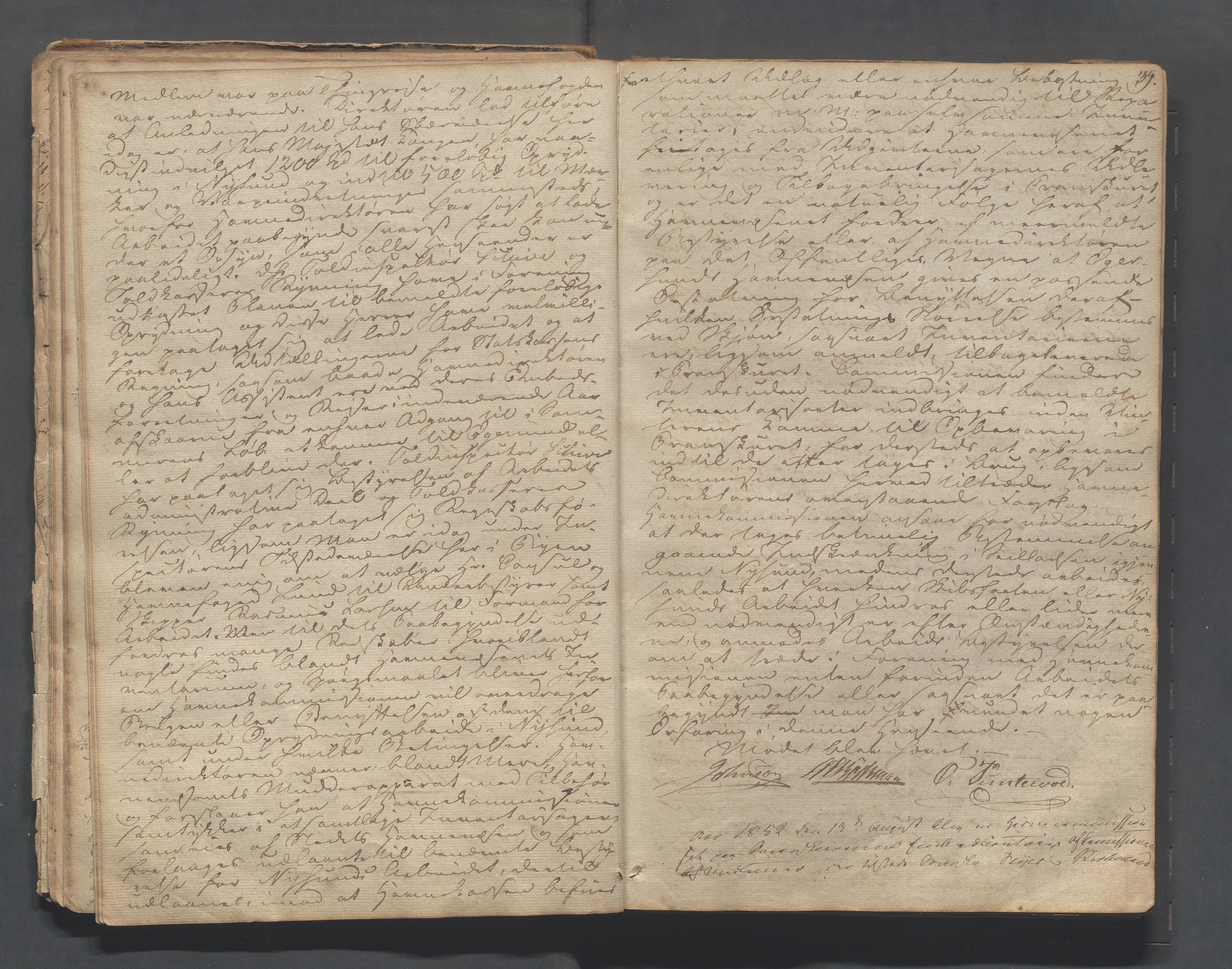 Eigersund kommune- Eigersund Havnevesen, IKAR/K-100306/A/Aa/L0001: Møtebok, 1829-1902, p. 39