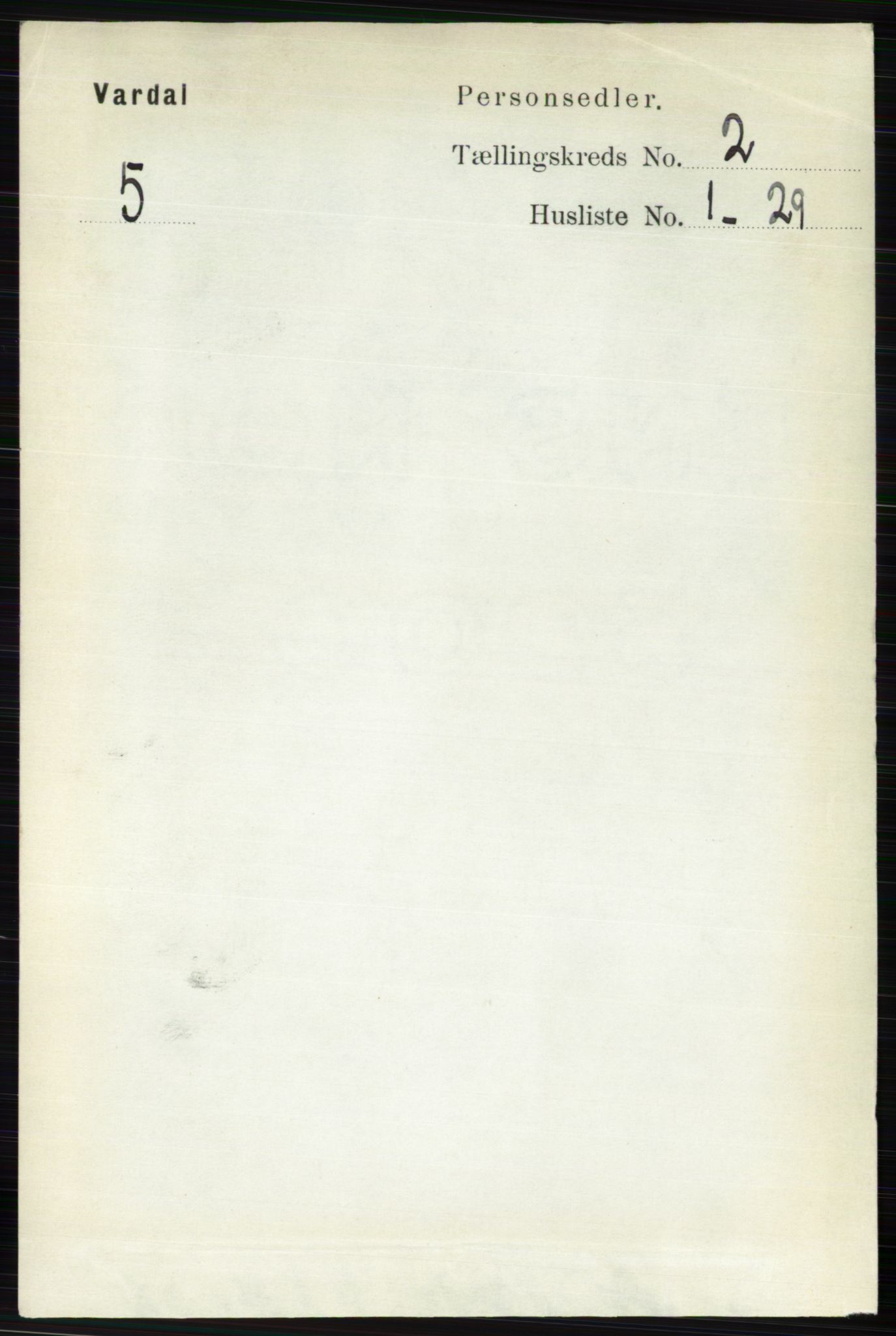 RA, 1891 census for 0527 Vardal, 1891, p. 523