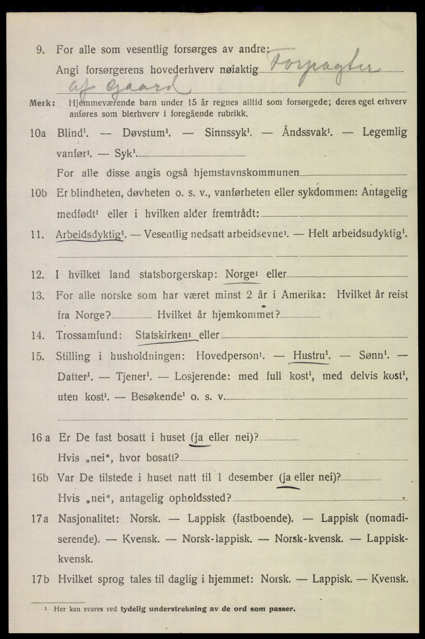 SAT, 1920 census for Bodin, 1920, p. 8415