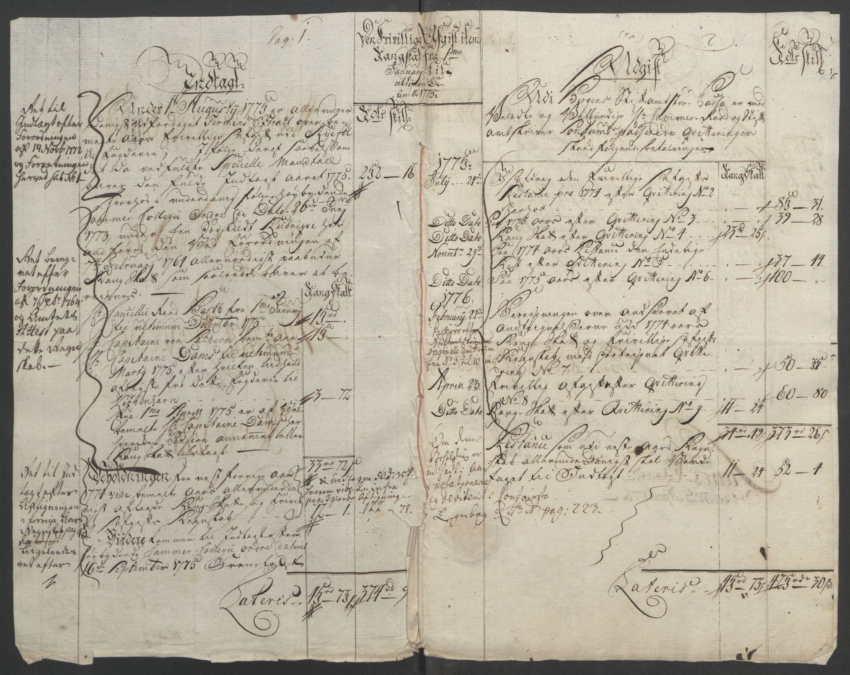 Rentekammeret inntil 1814, Reviderte regnskaper, Fogderegnskap, RA/EA-4092/R47/L2972: Ekstraskatten Ryfylke, 1762-1780, p. 505