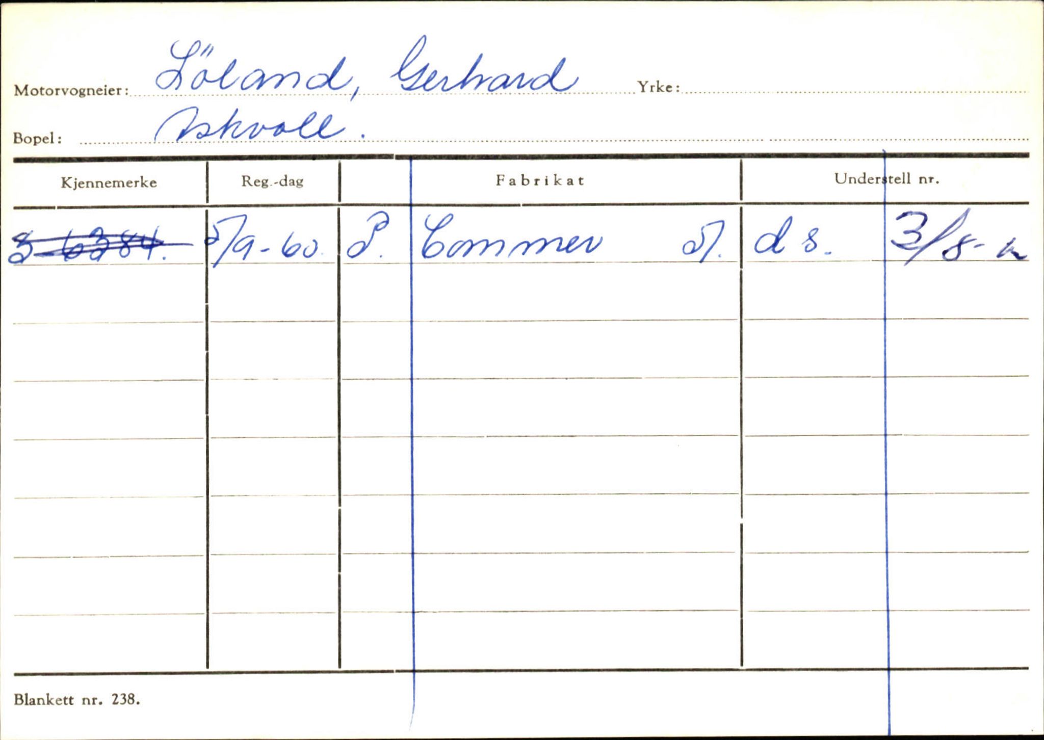 Statens vegvesen, Sogn og Fjordane vegkontor, AV/SAB-A-5301/4/F/L0132: Eigarregister Askvoll A-Å. Balestrand A-Å, 1945-1975, p. 818