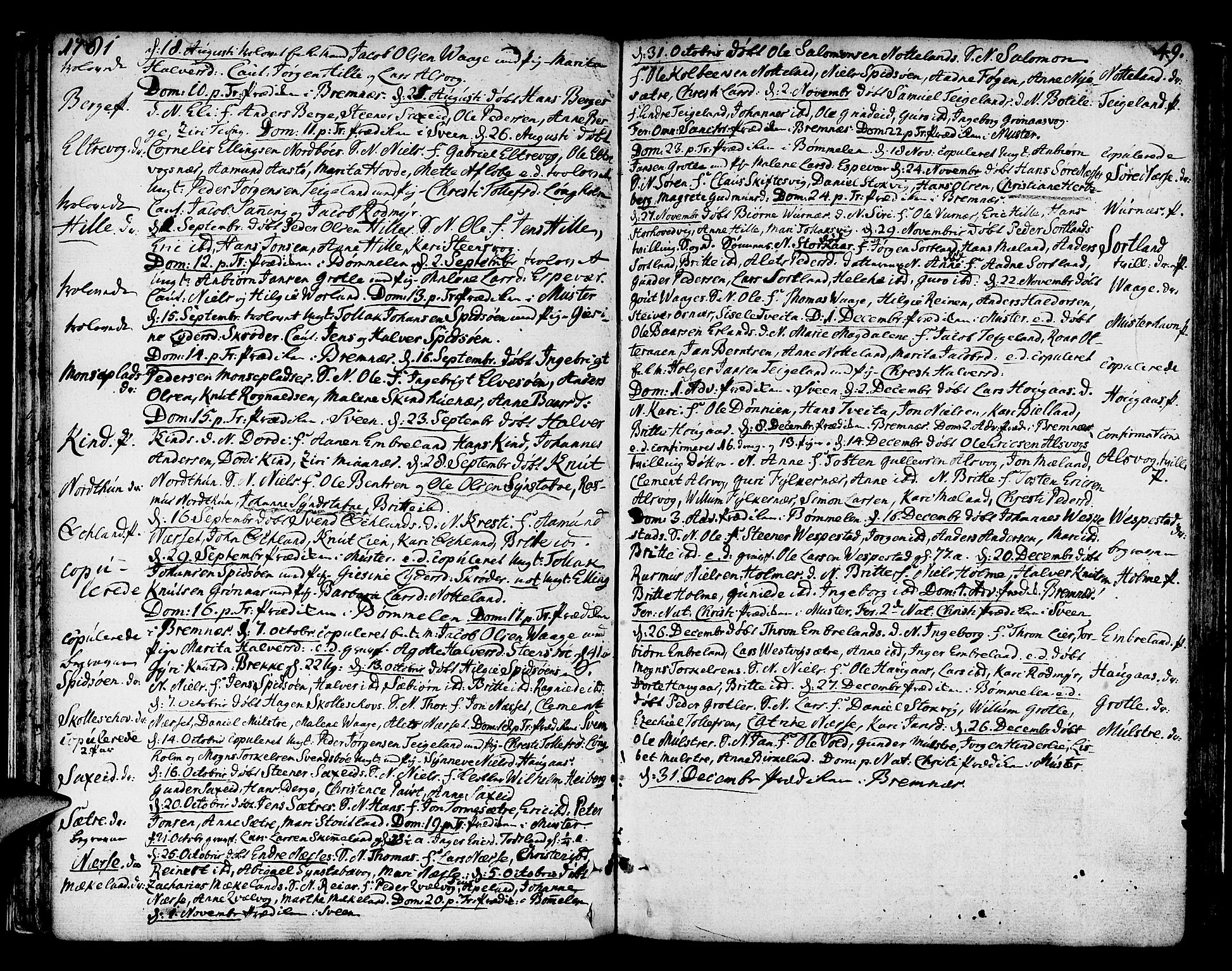Finnås sokneprestembete, SAB/A-99925/H/Ha/Haa/Haaa/L0003: Parish register (official) no. A 3, 1765-1803, p. 49