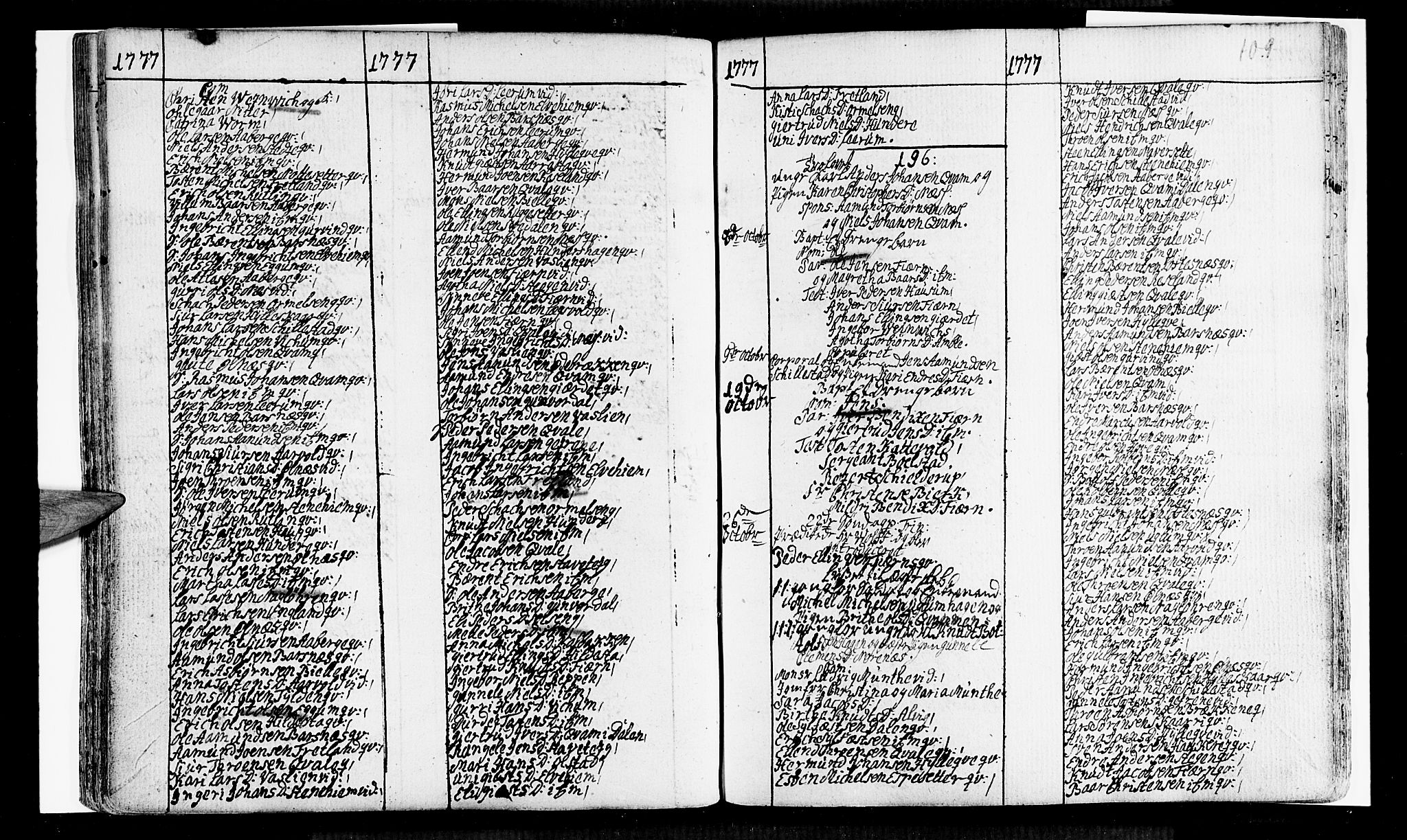 Sogndal sokneprestembete, SAB/A-81301/H/Haa/Haaa/L0005: Parish register (official) no. A 5, 1768-1782, p. 109