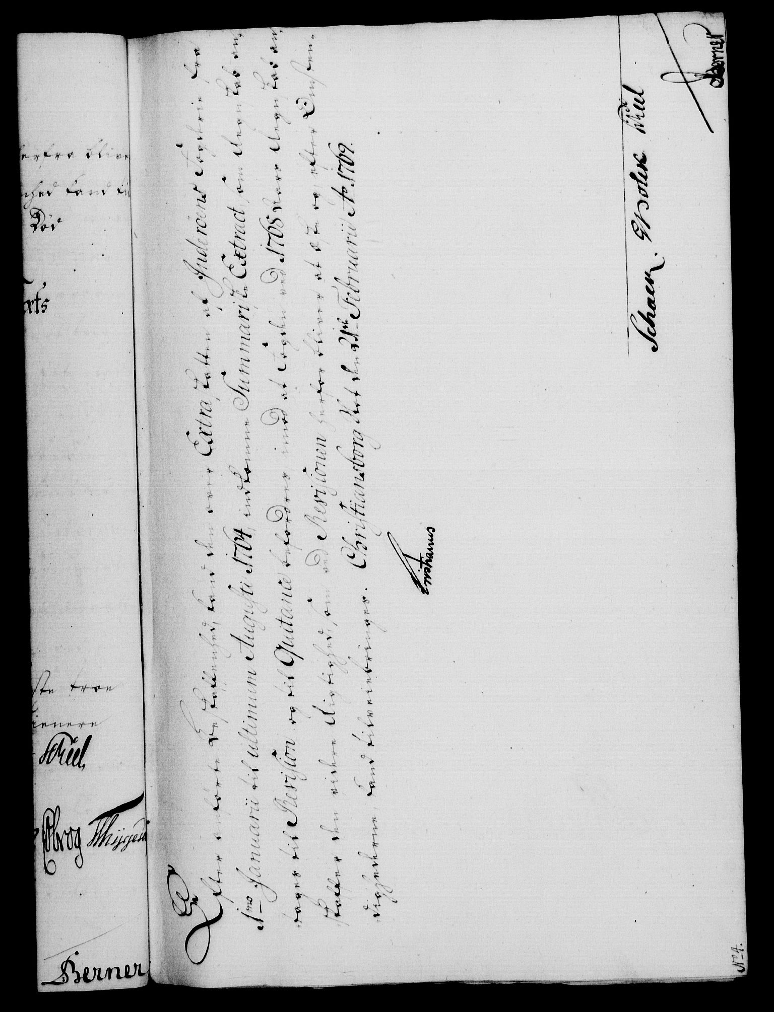 Rentekammeret, Kammerkanselliet, AV/RA-EA-3111/G/Gf/Gfa/L0051: Norsk relasjons- og resolusjonsprotokoll (merket RK 52.51), 1769, p. 73
