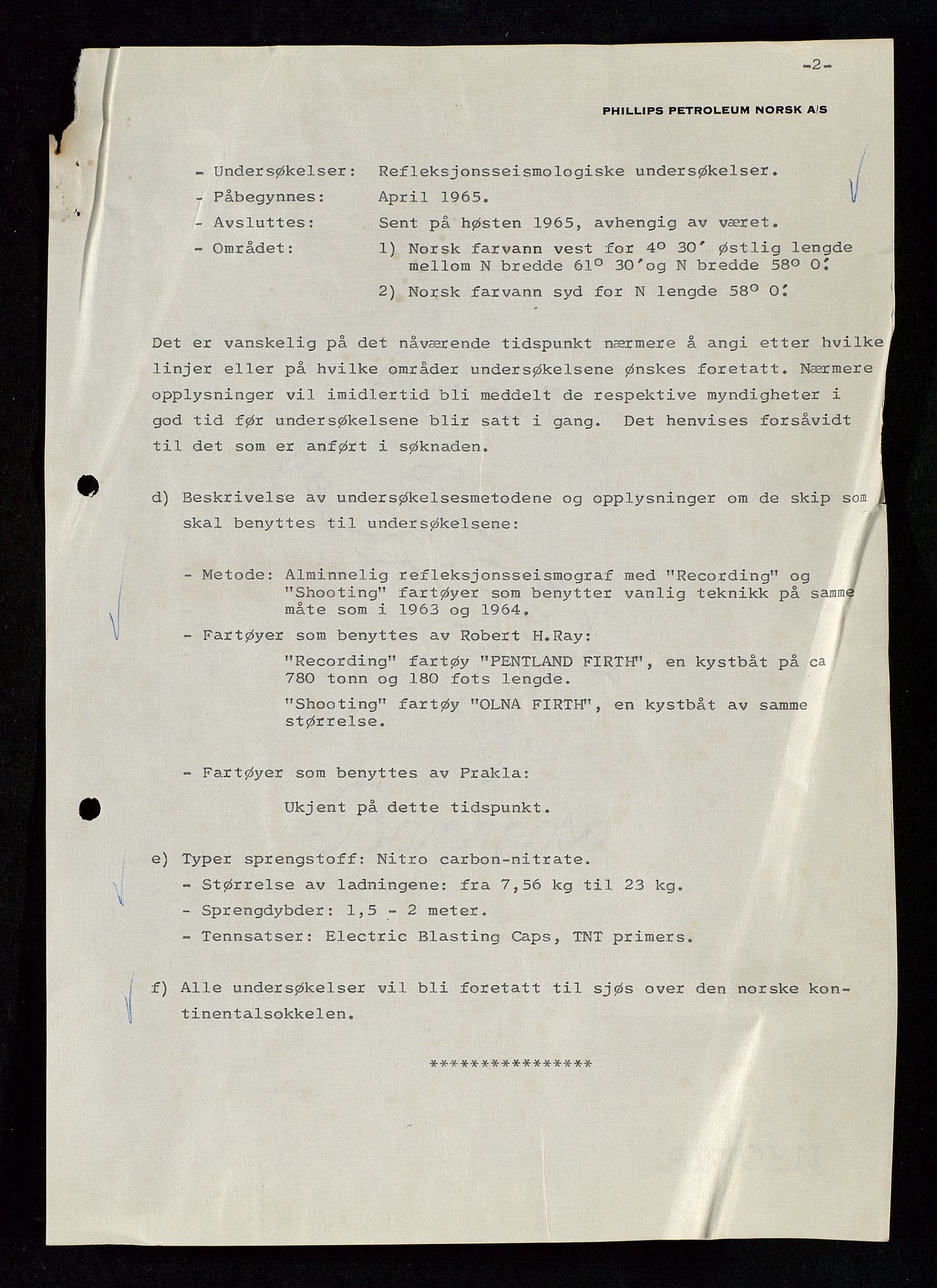 Industridepartementet, Oljekontoret, SAST/A-101348/Da/L0003: Arkivnøkkel 711 Undersøkelser og utforskning, 1963-1971, p. 180