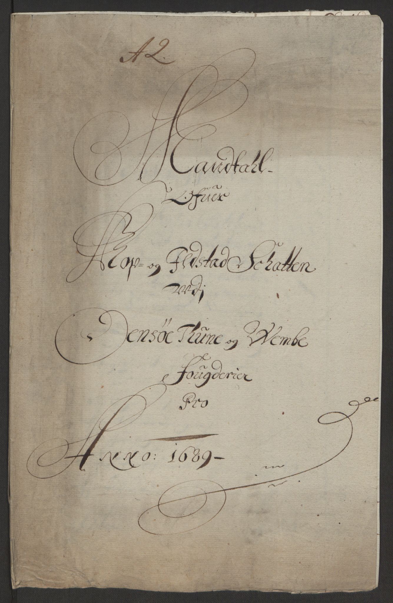 Rentekammeret inntil 1814, Reviderte regnskaper, Fogderegnskap, RA/EA-4092/R03/L0118: Fogderegnskap Onsøy, Tune, Veme og Åbygge fogderi, 1684-1689, p. 41