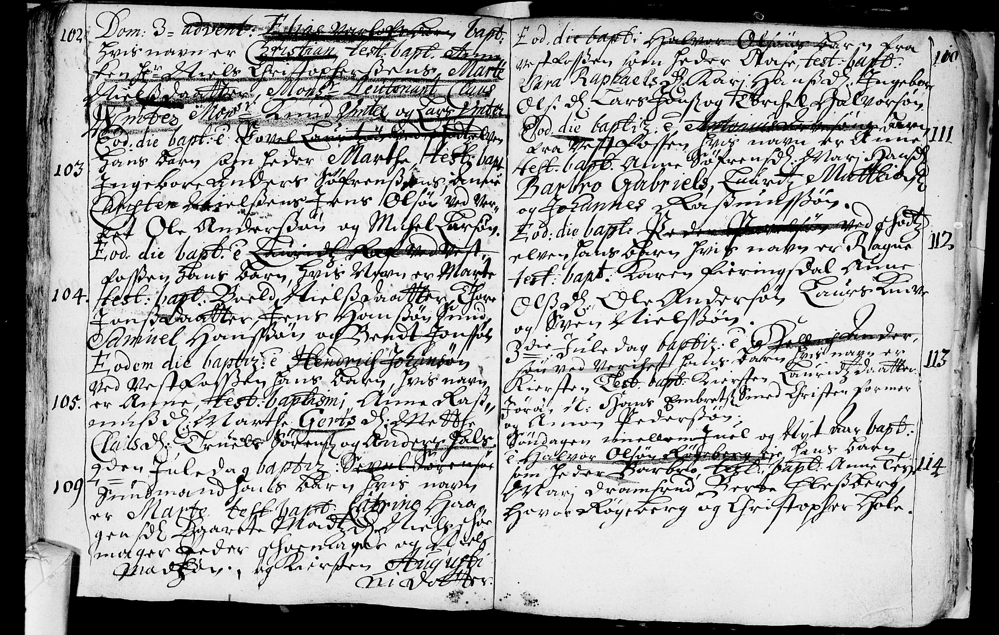 Eiker kirkebøker, AV/SAKO-A-4/F/Fa/L0001: Parish register (official) no. I 1 /1, 1683-1704