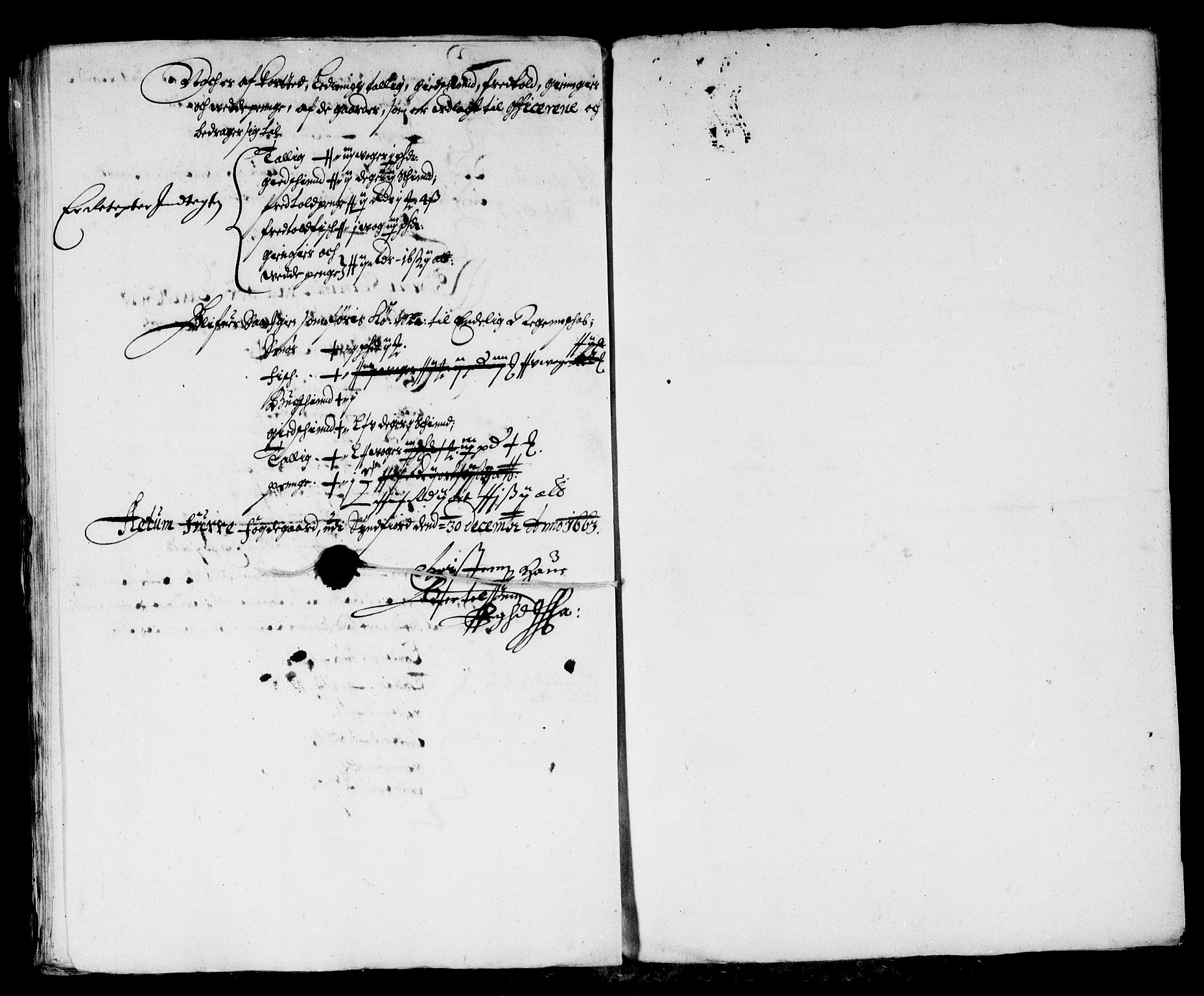 Rentekammeret inntil 1814, Reviderte regnskaper, Stiftamtstueregnskaper, Bergen stiftamt, RA/EA-6043/R/Rc/L0010: Bergen stiftamt, 1661-1663