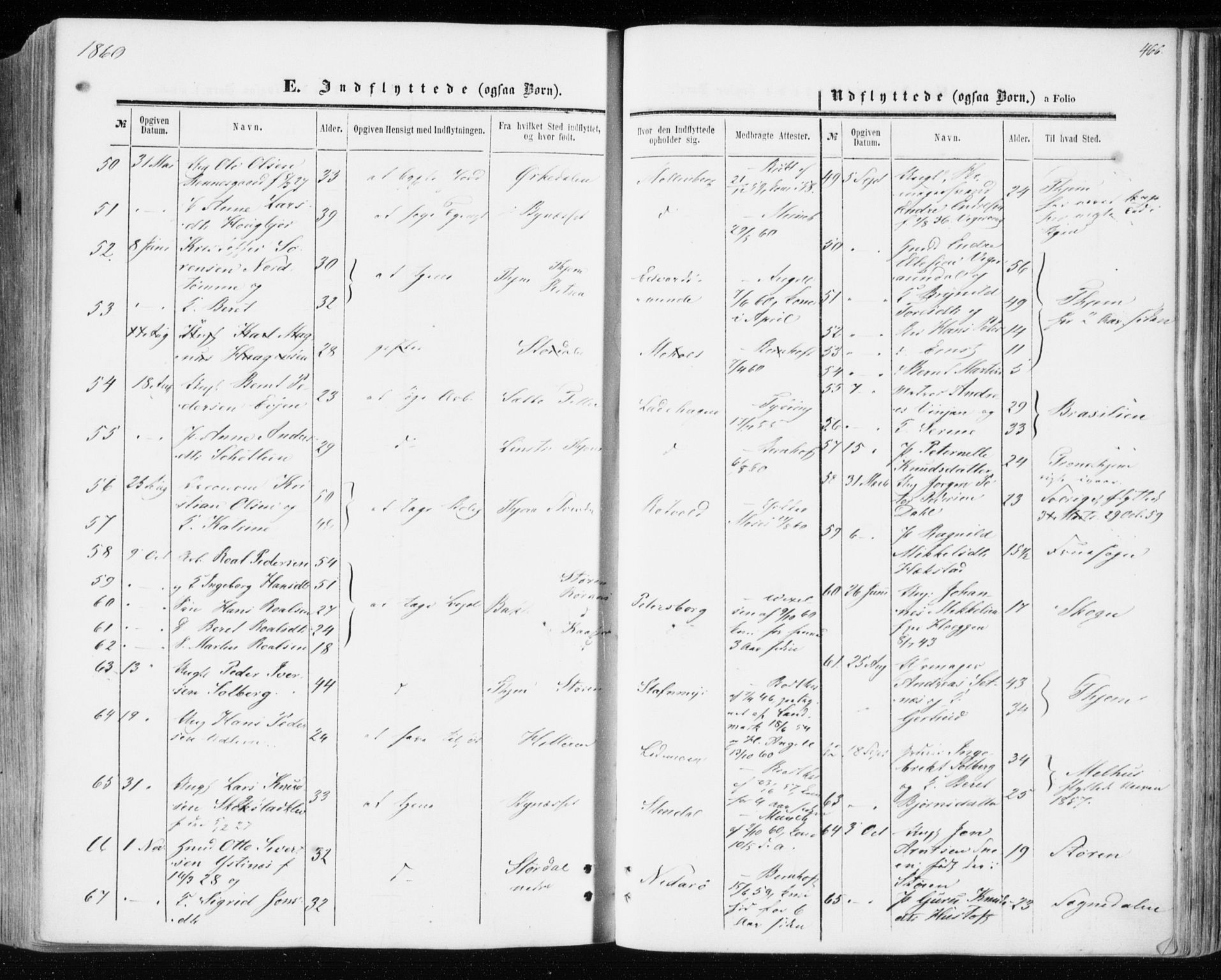 Ministerialprotokoller, klokkerbøker og fødselsregistre - Sør-Trøndelag, AV/SAT-A-1456/606/L0292: Parish register (official) no. 606A07, 1856-1865, p. 466