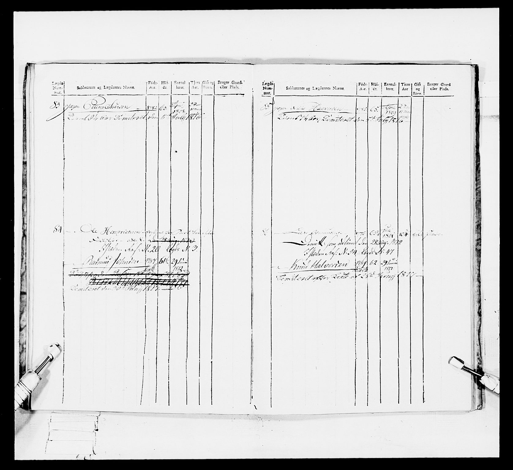 Generalitets- og kommissariatskollegiet, Det kongelige norske kommissariatskollegium, AV/RA-EA-5420/E/Eh/L0113: Vesterlenske nasjonale infanteriregiment, 1812, p. 509