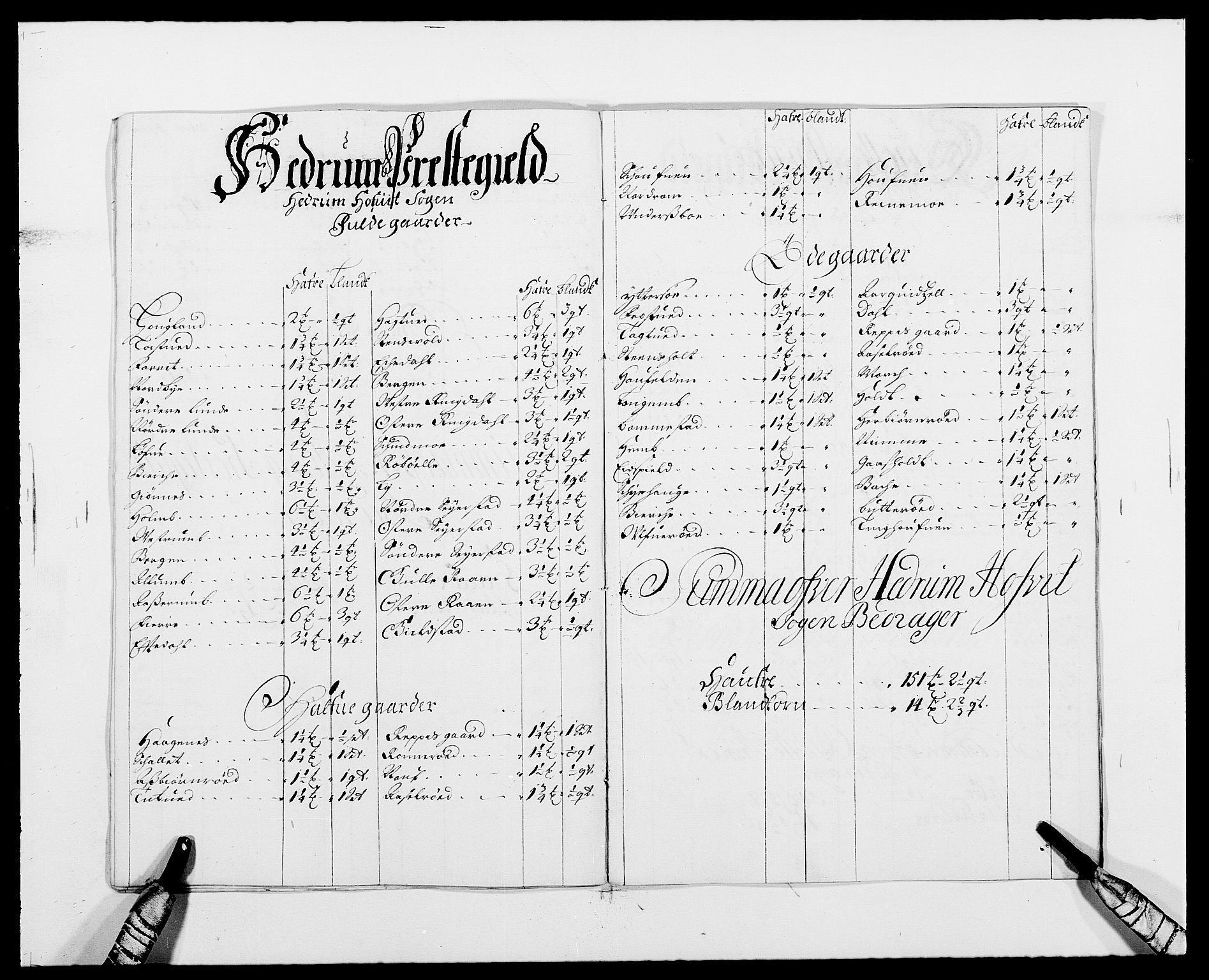 Rentekammeret inntil 1814, Reviderte regnskaper, Fogderegnskap, AV/RA-EA-4092/R33/L1971: Fogderegnskap Larvik grevskap, 1688-1689, p. 119