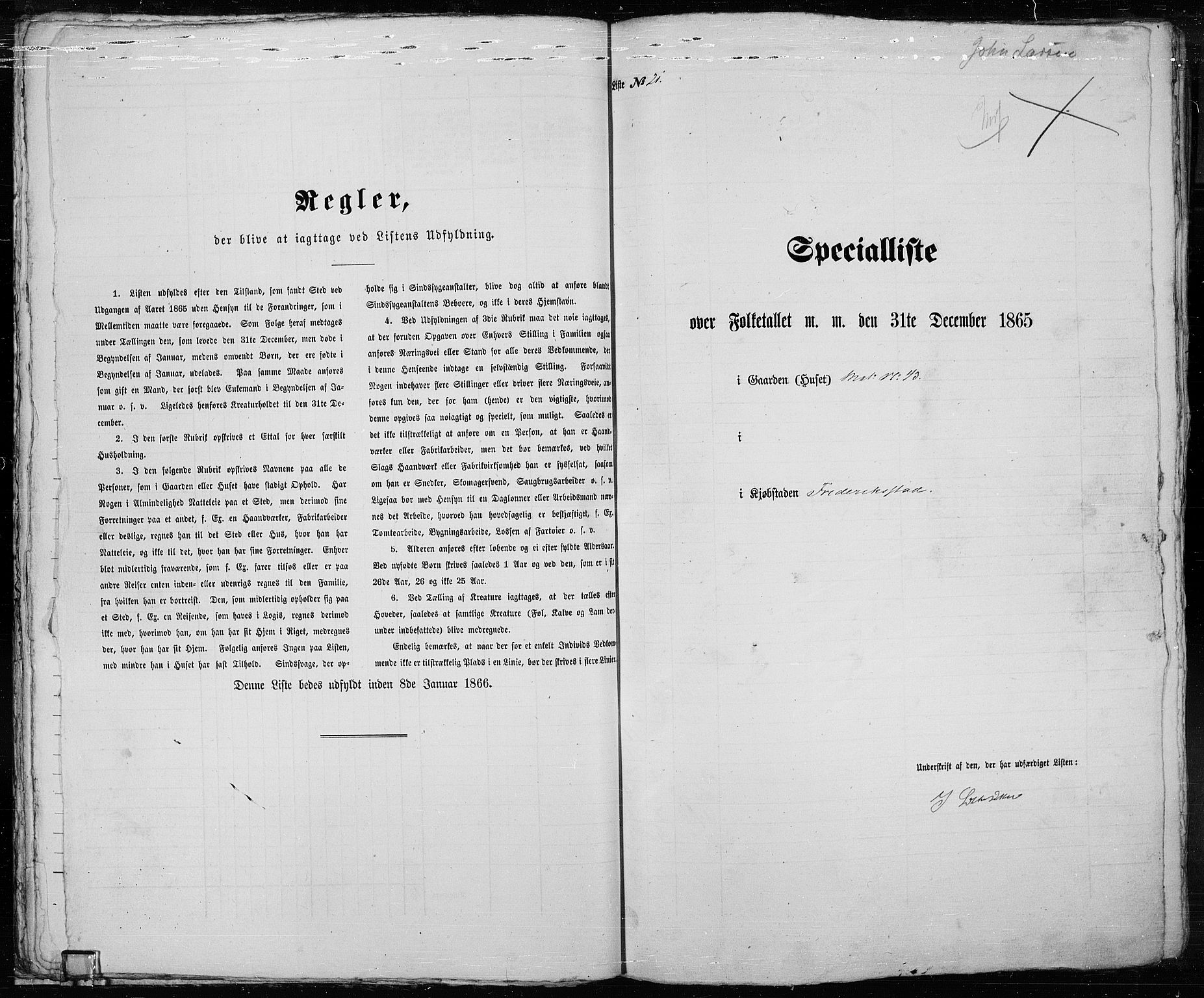 RA, 1865 census for Fredrikstad/Fredrikstad, 1865, p. 54