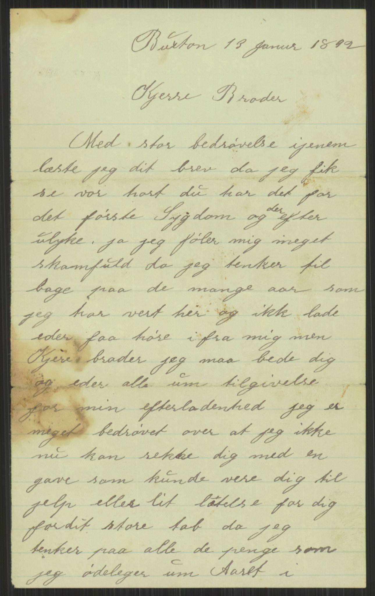 Samlinger til kildeutgivelse, Amerikabrevene, AV/RA-EA-4057/F/L0032: Innlån fra Hordaland: Nesheim - Øverland, 1838-1914, p. 1011