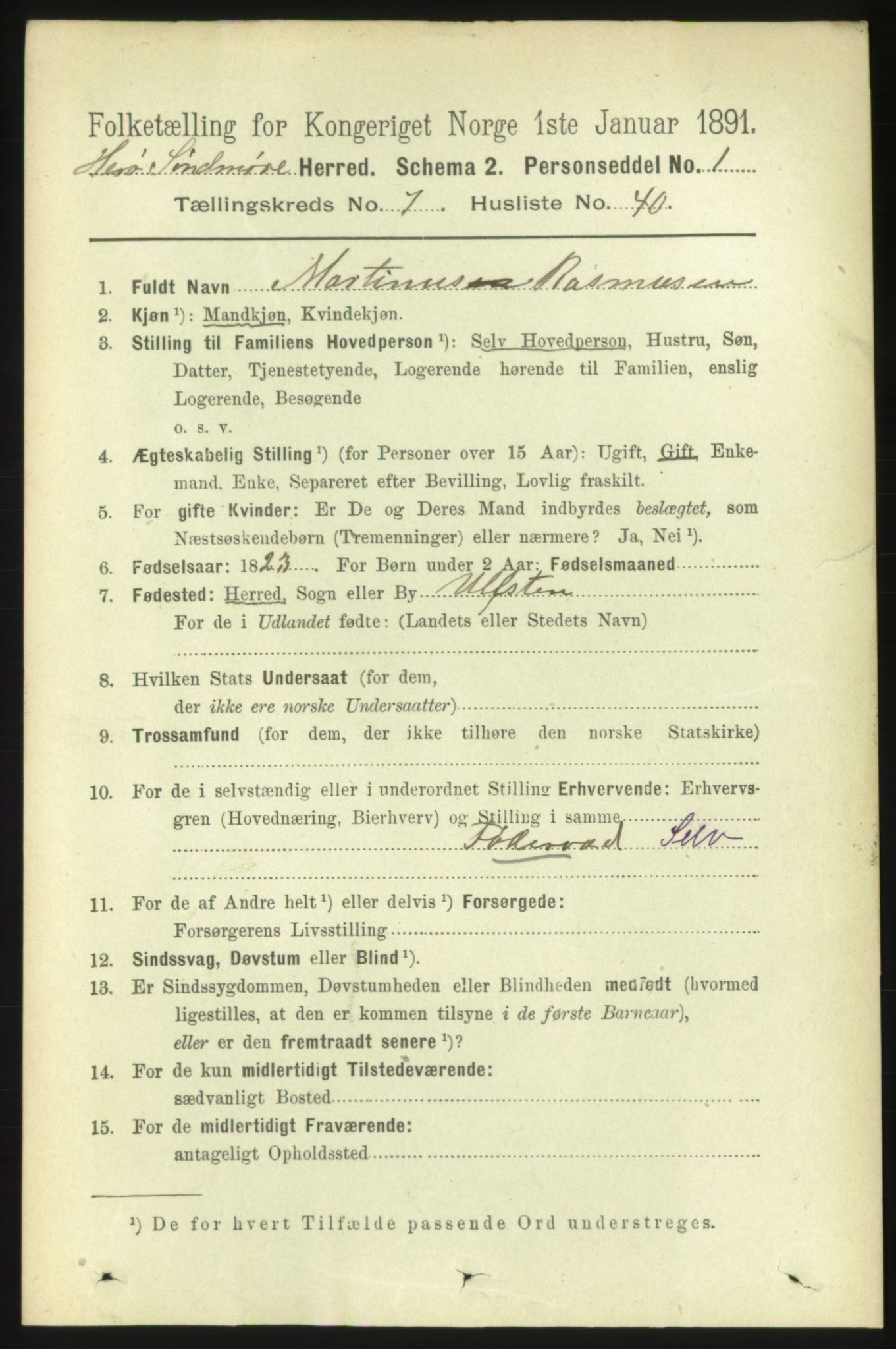 RA, 1891 census for 1515 Herøy, 1891, p. 3126