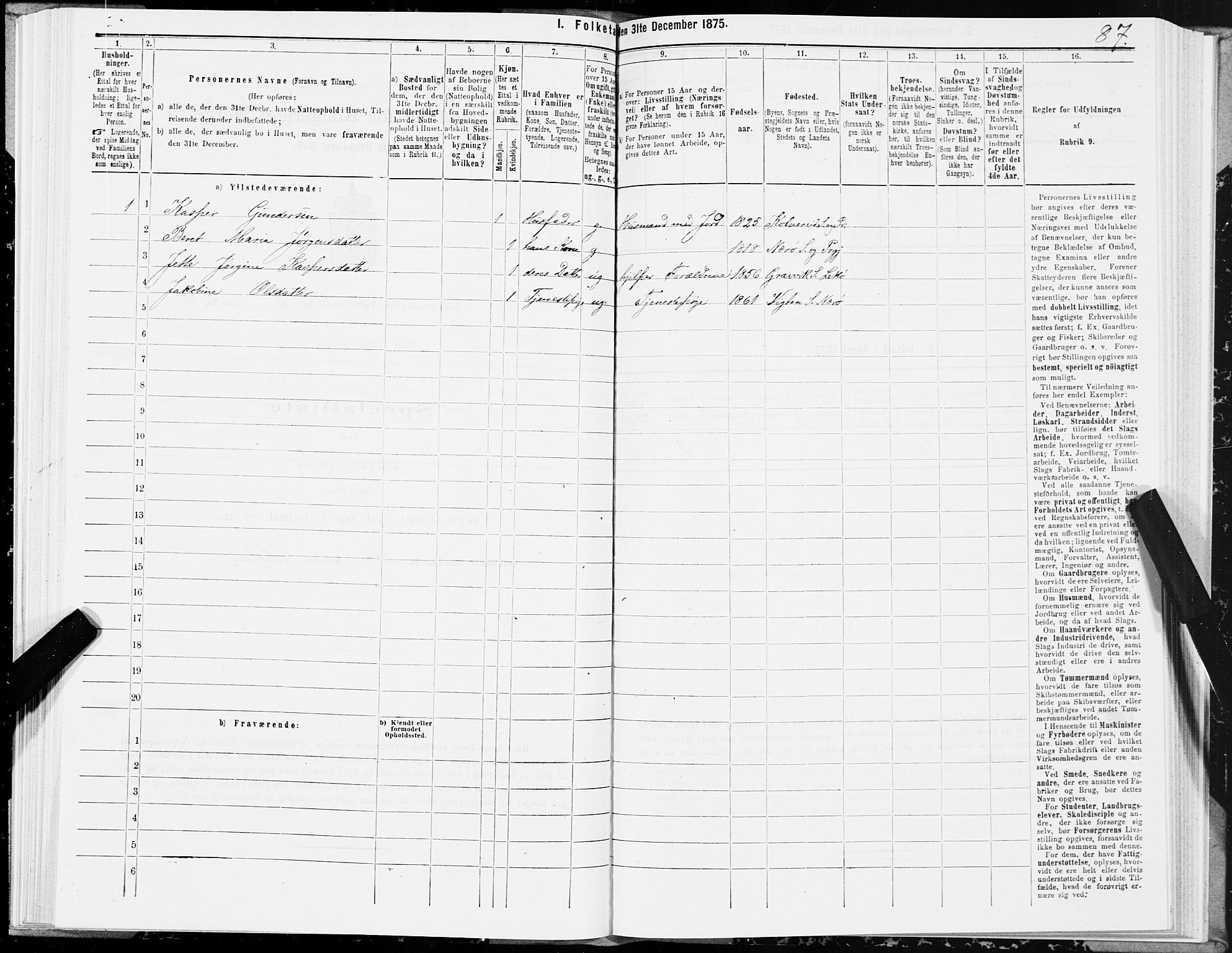 SAT, 1875 census for 1755P Leka, 1875, p. 1087