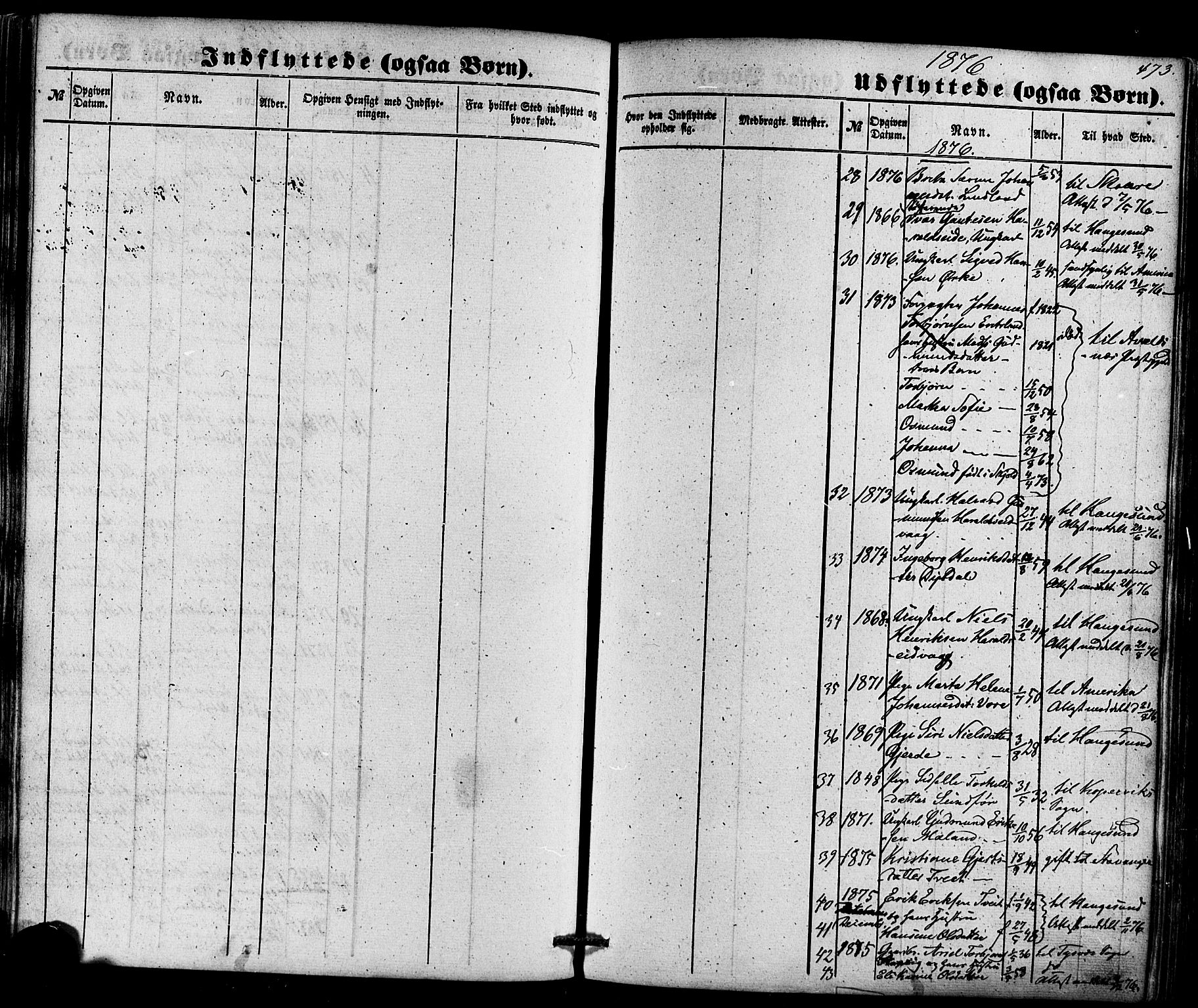 Skjold sokneprestkontor, SAST/A-101847/H/Ha/Haa/L0008: Parish register (official) no. A 8, 1856-1882, p. 473