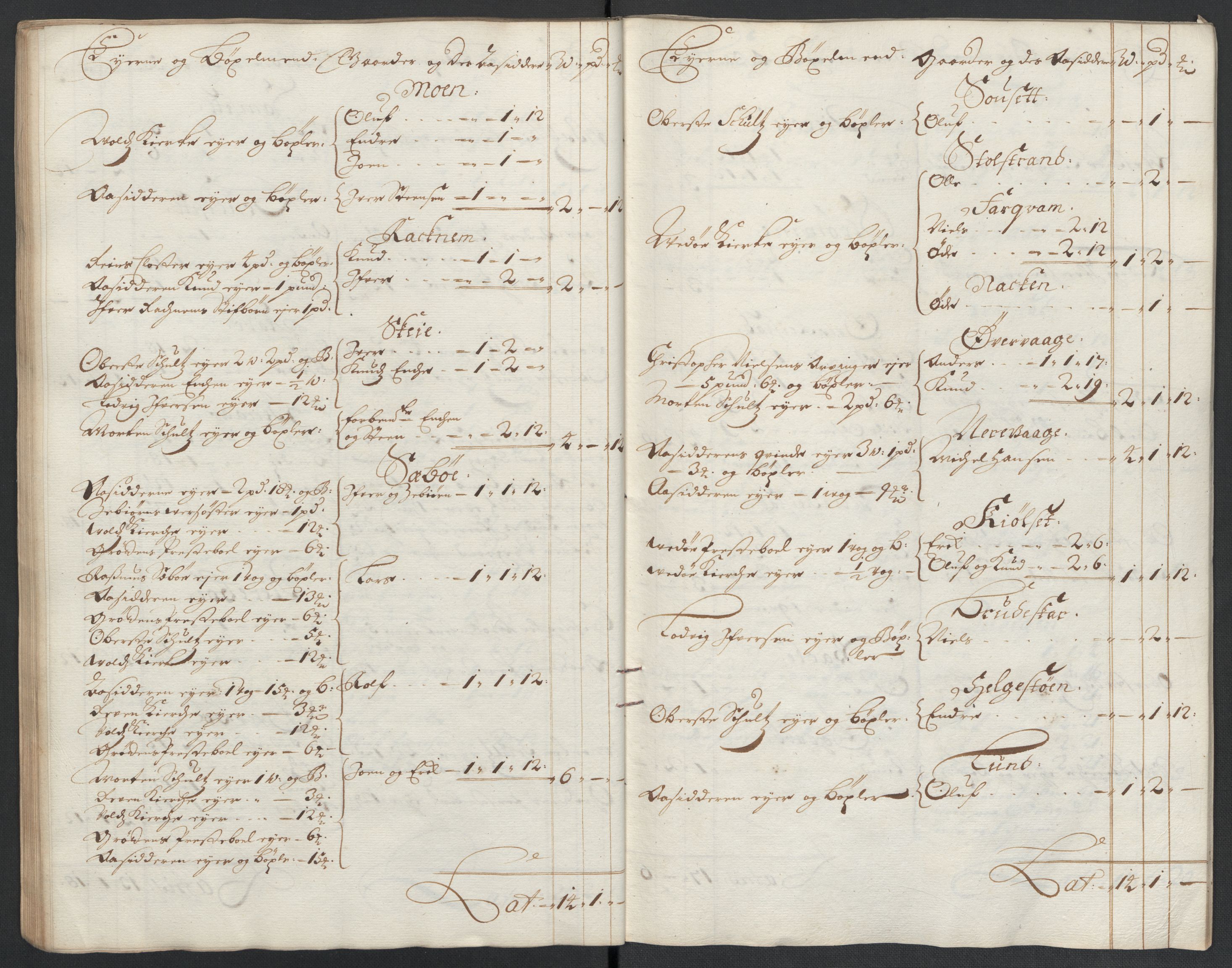 Rentekammeret inntil 1814, Reviderte regnskaper, Fogderegnskap, RA/EA-4092/R55/L3653: Fogderegnskap Romsdal, 1697-1698, p. 45
