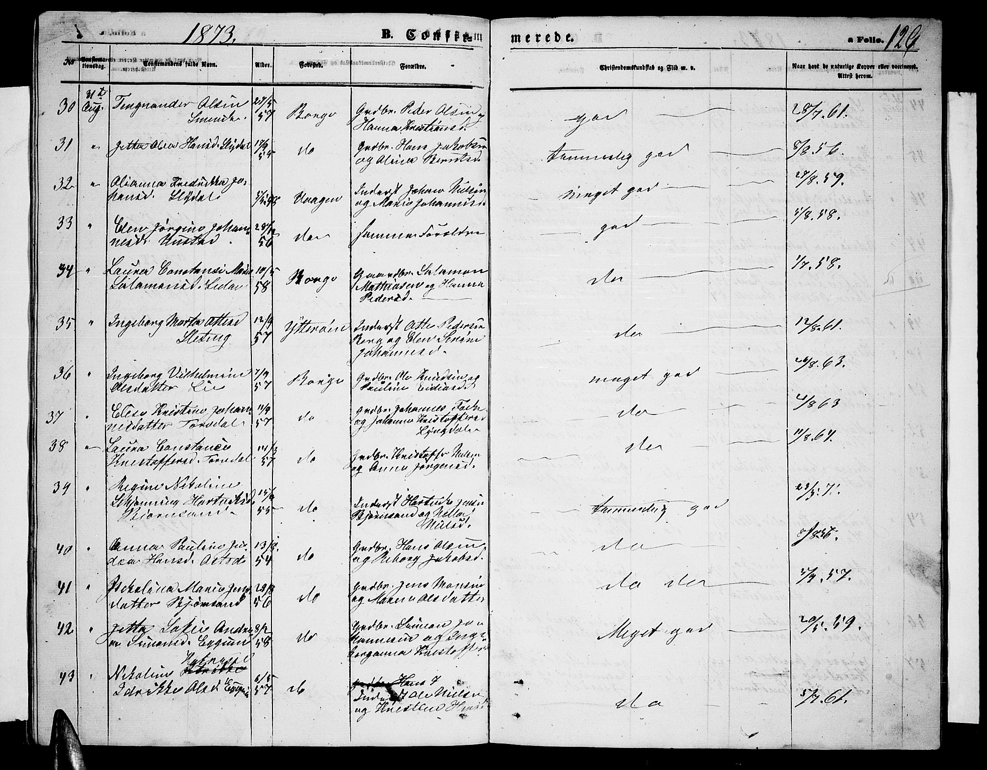 Ministerialprotokoller, klokkerbøker og fødselsregistre - Nordland, AV/SAT-A-1459/880/L1140: Parish register (copy) no. 880C02, 1861-1875, p. 126