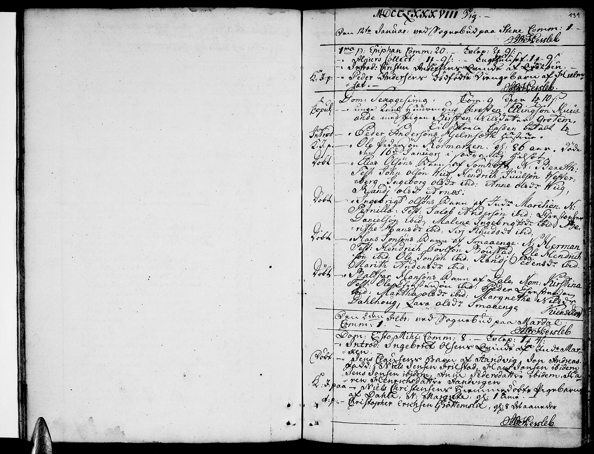 Ministerialprotokoller, klokkerbøker og fødselsregistre - Nordland, SAT/A-1459/812/L0173: Parish register (official) no. 812A02, 1752-1800, p. 131