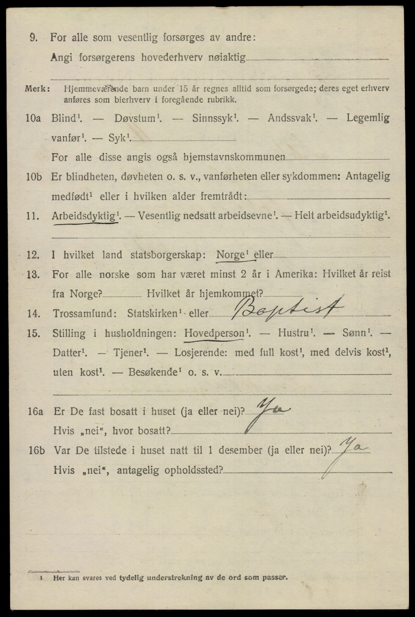 SAO, 1920 census for Aker, 1920, p. 92273