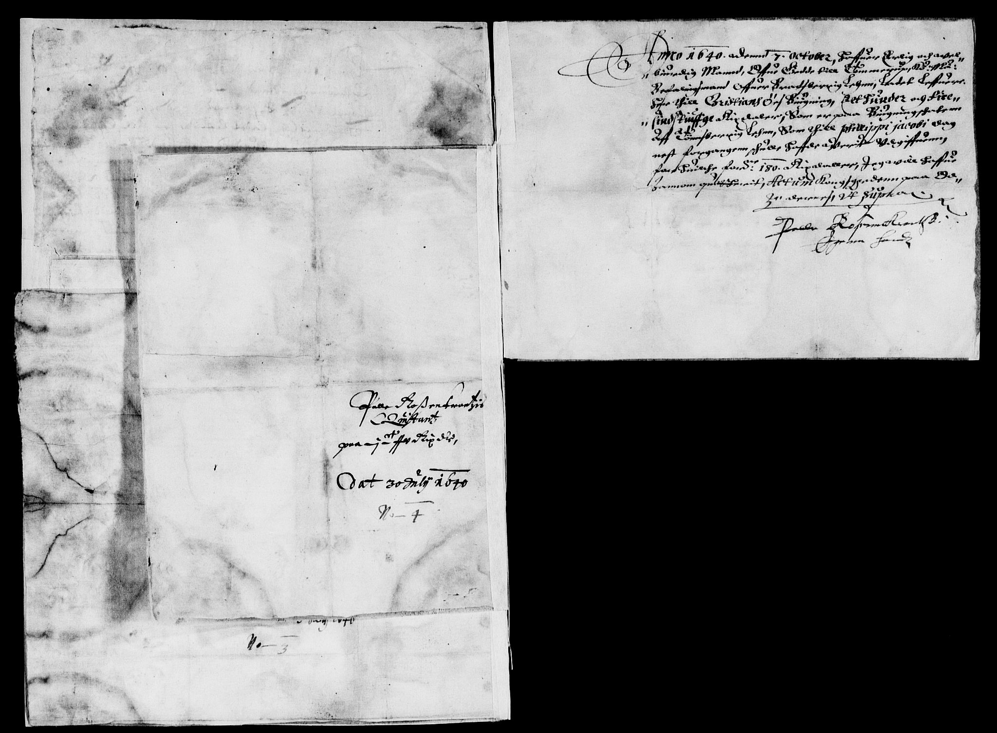 Rentekammeret inntil 1814, Reviderte regnskaper, Lensregnskaper, AV/RA-EA-5023/R/Rb/Rbo/L0020: Tønsberg len, 1639-1641