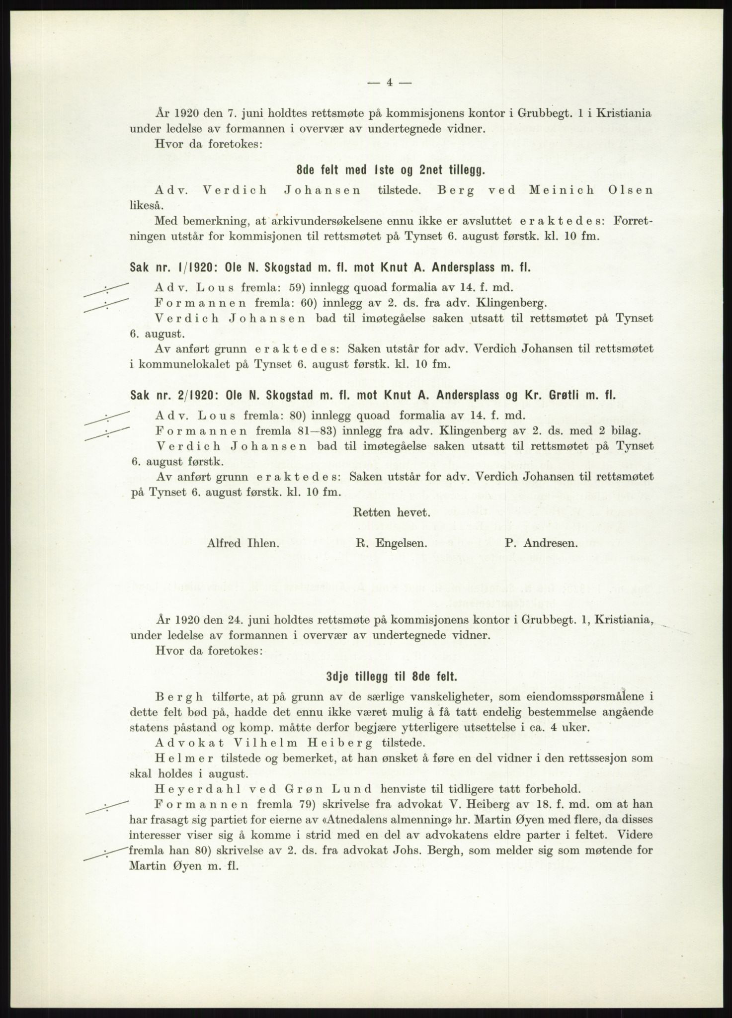 Høyfjellskommisjonen, AV/RA-S-1546/X/Xa/L0001: Nr. 1-33, 1909-1953, p. 3451