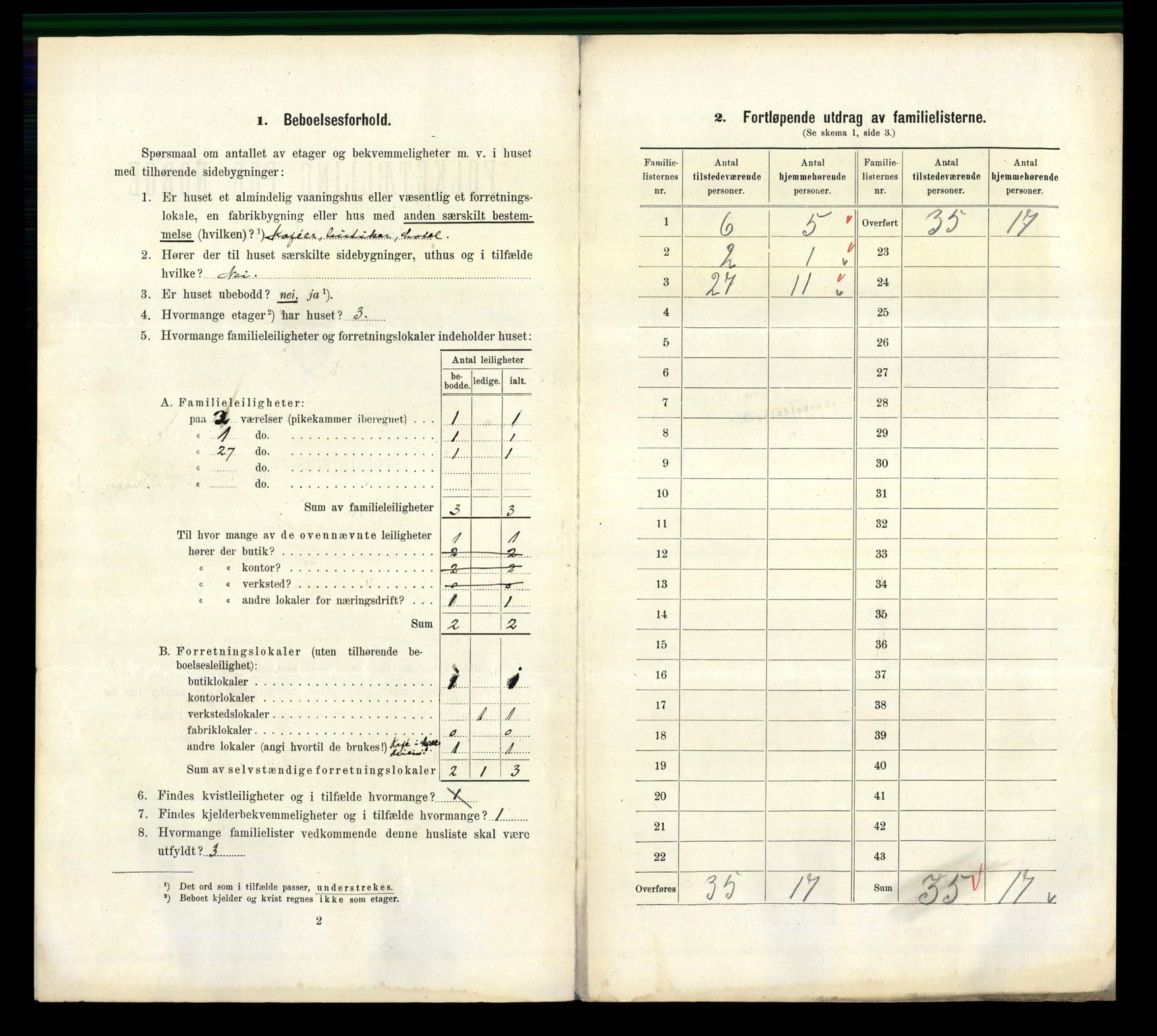 RA, 1910 census for Trondheim, 1910, p. 5894