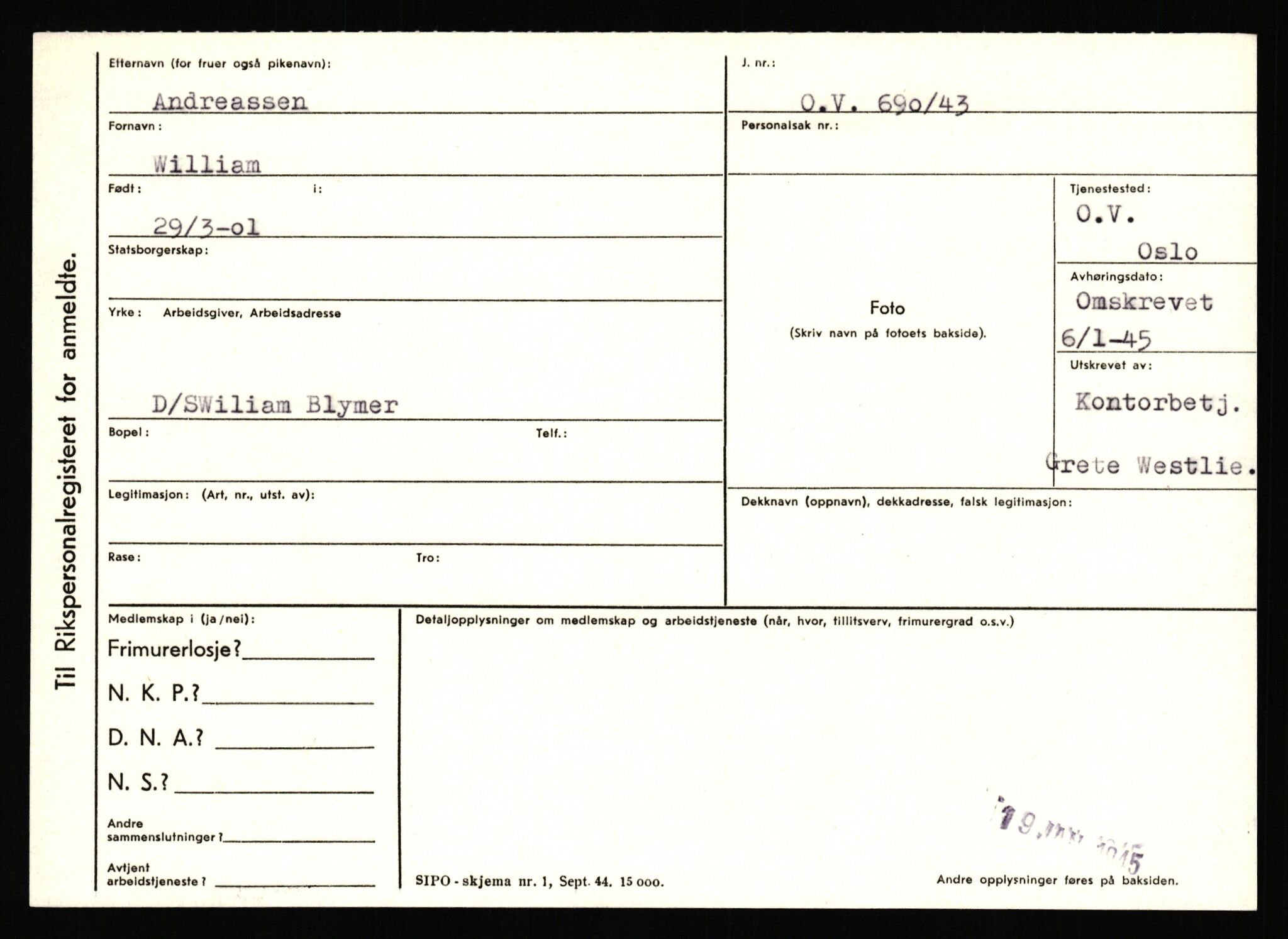 Statspolitiet - Hovedkontoret / Osloavdelingen, AV/RA-S-1329/C/Ca/L0001: Aabakken - Armann, 1943-1945, p. 3971