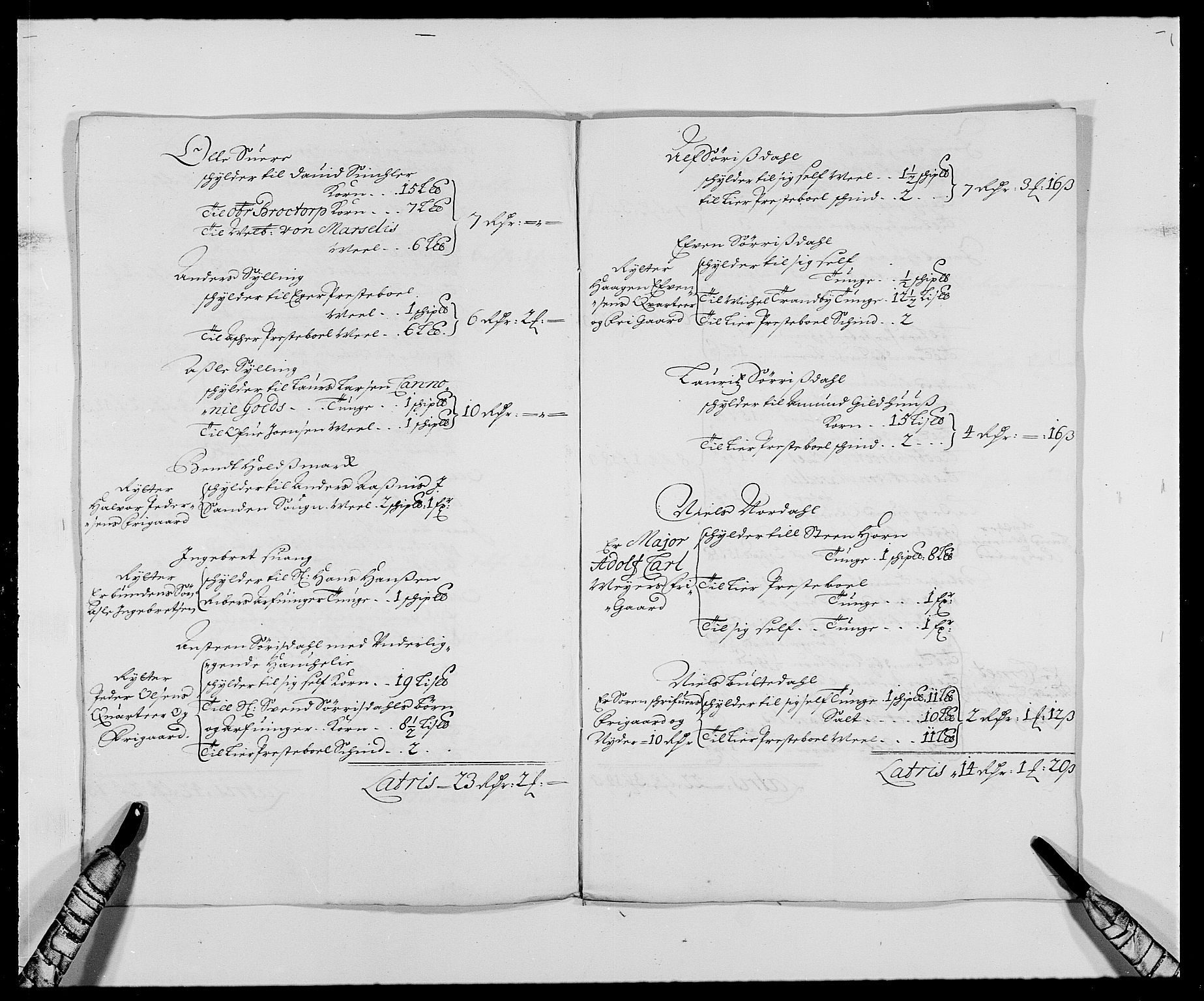 Rentekammeret inntil 1814, Reviderte regnskaper, Fogderegnskap, AV/RA-EA-4092/R27/L1686: Fogderegnskap Lier, 1678-1686, p. 145