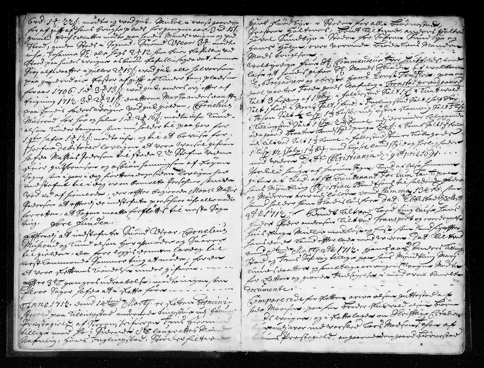 Lier, Røyken og Hurum sorenskriveri, SAKO/A-89/F/Fa/L0043: Tingbok, 1712-1716, p. 5