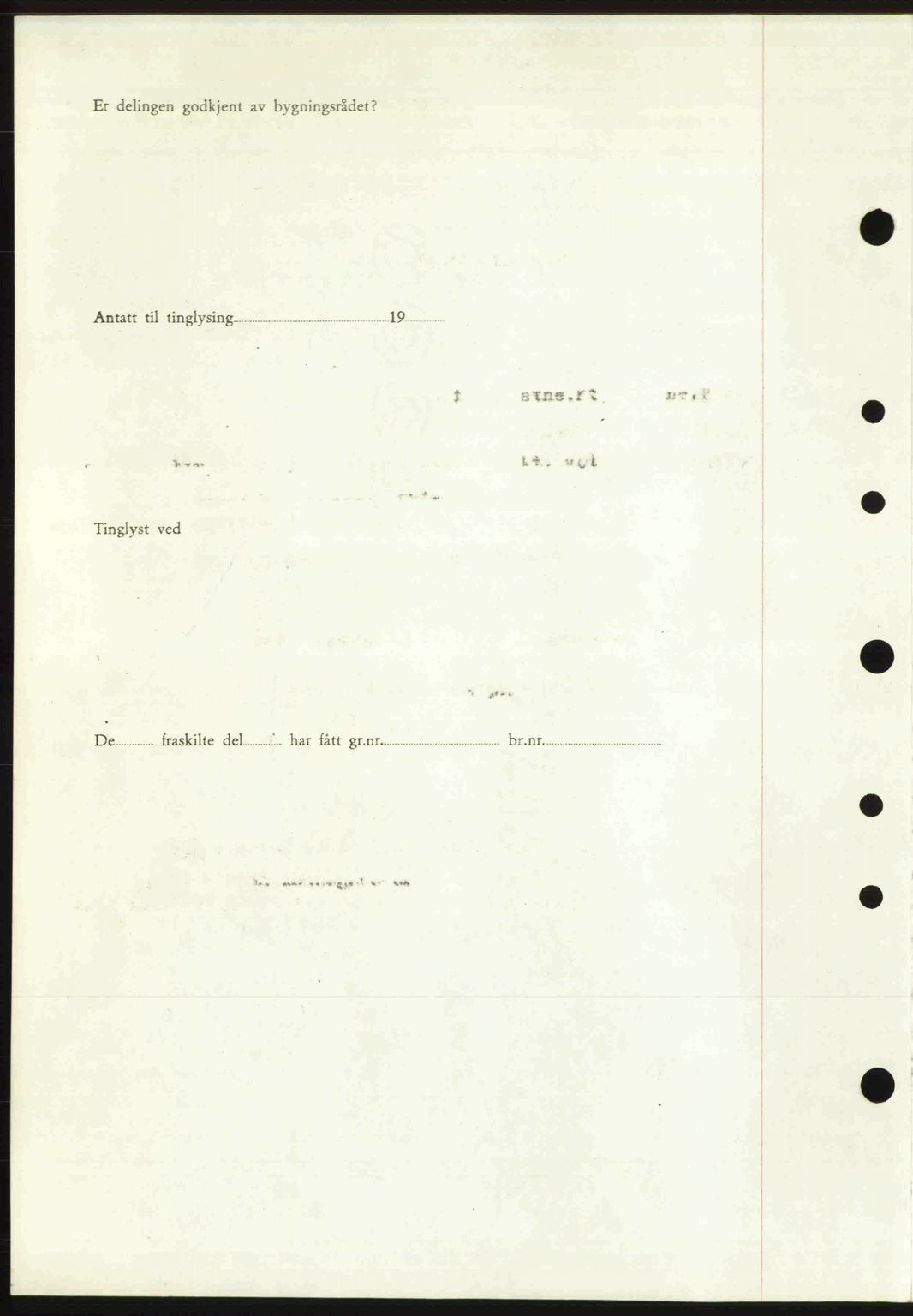 Nordre Sunnmøre sorenskriveri, AV/SAT-A-0006/1/2/2C/2Ca: Mortgage book no. A20b, 1946-1946, Diary no: : 192/1946