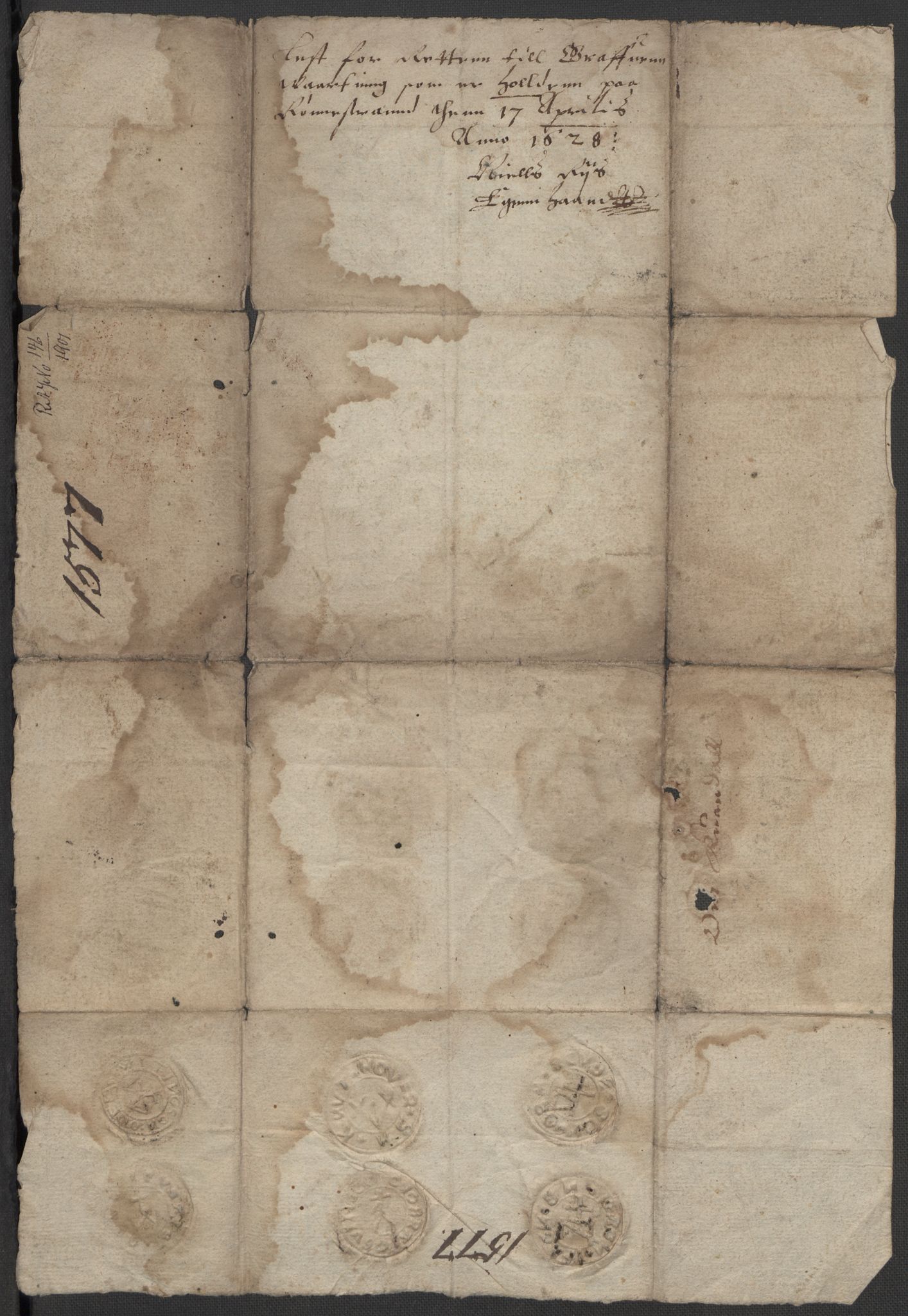 Riksarkivets diplomsamling, AV/RA-EA-5965/F15/L0037: Prestearkiv - Hordaland, 1577-1733, p. 7