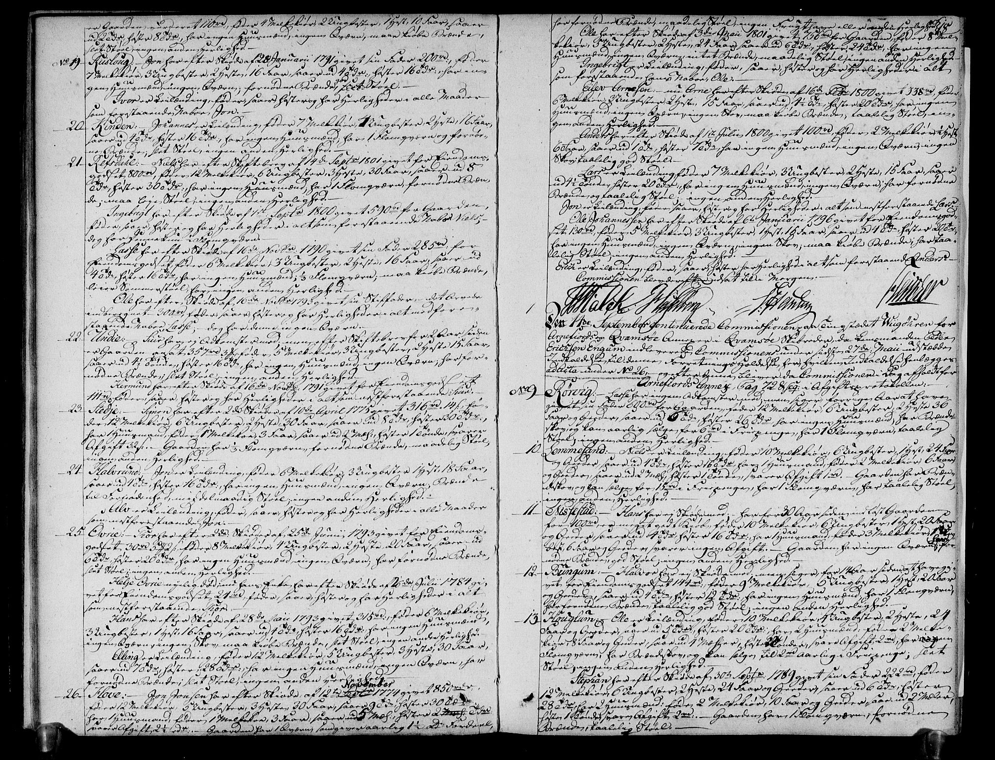 Rentekammeret inntil 1814, Realistisk ordnet avdeling, AV/RA-EA-4070/N/Ne/Nea/L0115: Ytre og Indre Sogn fogderi. Deliberasjonsprotokoll for Ytre Sogns sorenskriveri, 1803, p. 20
