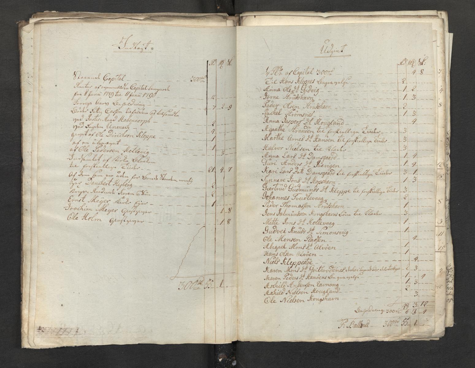 Overfattigkommisjonen i Bergen, AV/SAB-A-89001/H/L0098: Sognekommisjonens regnskaper, 1756-1798, p. 41