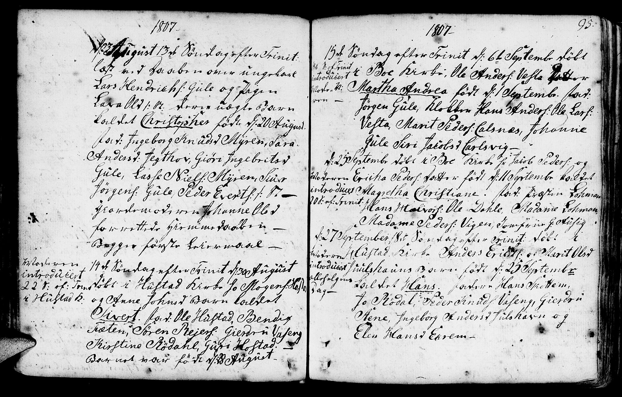 Ministerialprotokoller, klokkerbøker og fødselsregistre - Møre og Romsdal, SAT/A-1454/566/L0761: Parish register (official) no. 566A02 /1, 1767-1817, p. 95