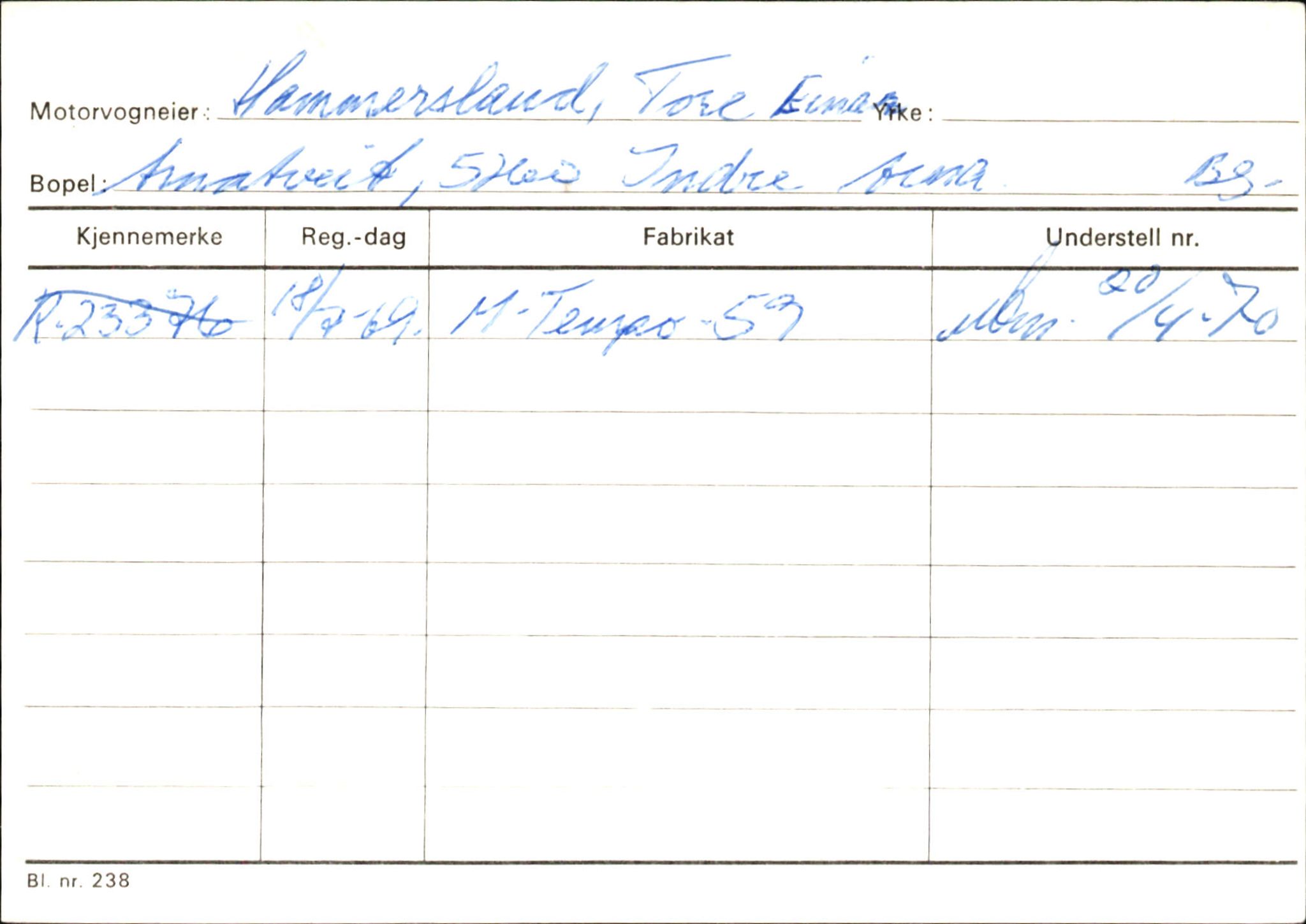 Statens vegvesen, Hordaland vegkontor, SAB/A-5201/2/Ha/L0018: R-eierkort H, 1920-1971, p. 557