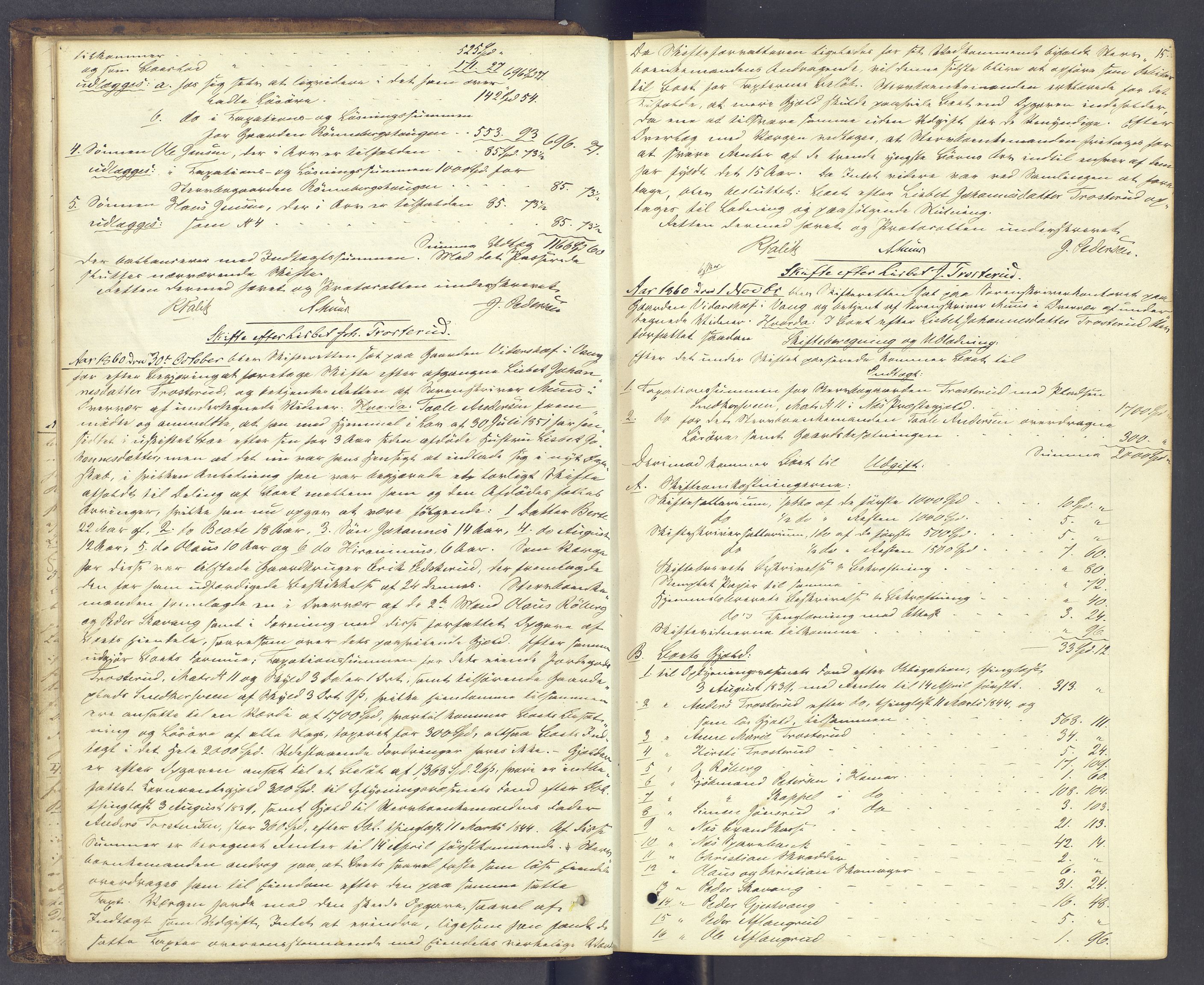 Nord-Hedmark sorenskriveri, AV/SAH-TING-012/J/Ja/L0013: Skifteprotokoll, 1860-1867, p. 14b-15a