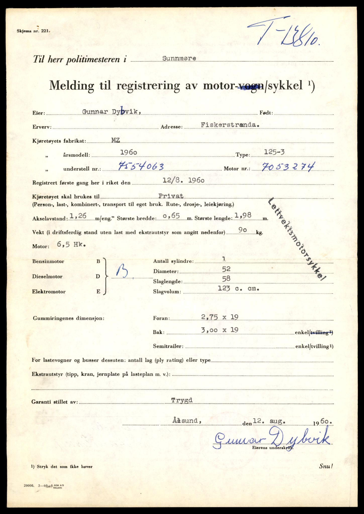 Møre og Romsdal vegkontor - Ålesund trafikkstasjon, AV/SAT-A-4099/F/Fe/L0041: Registreringskort for kjøretøy T 13710 - T 13905, 1927-1998, p. 1791