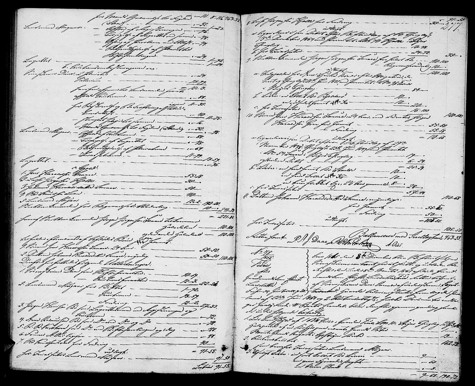 Nordfjord sorenskriveri, AV/SAB-A-2801/1/04/04d/L0003: Skifteutlodningsprotokoll, 1862-1865, p. 276b-277a