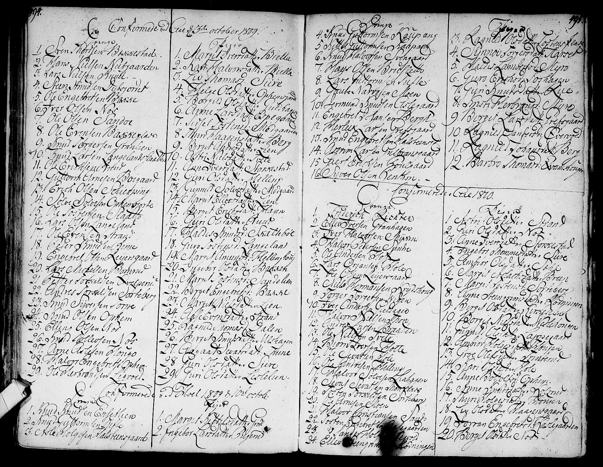 Ål kirkebøker, SAKO/A-249/F/Fa/L0003: Parish register (official) no. I 3, 1807-1814, p. 494-495