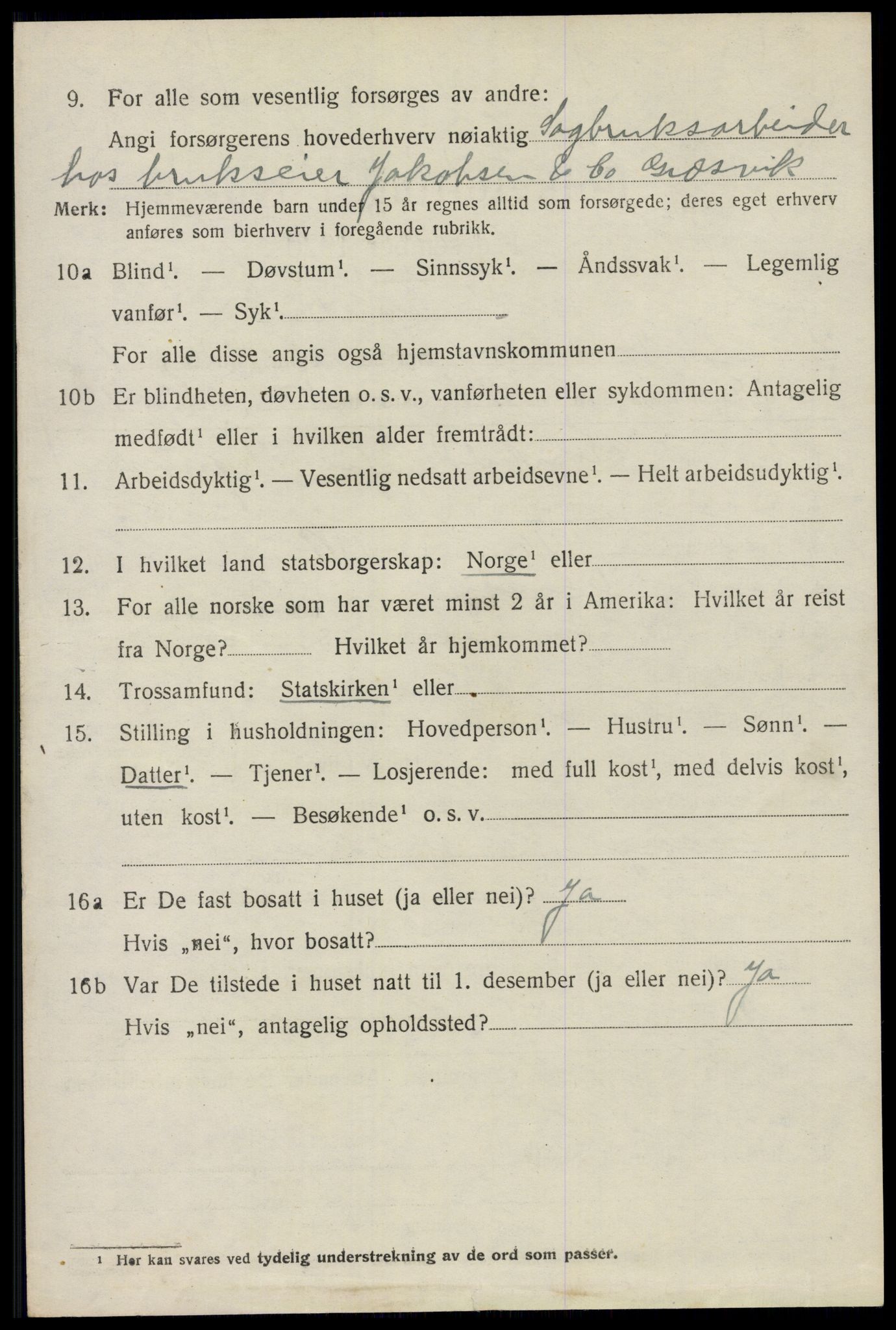 SAO, 1920 census for Onsøy, 1920, p. 6415